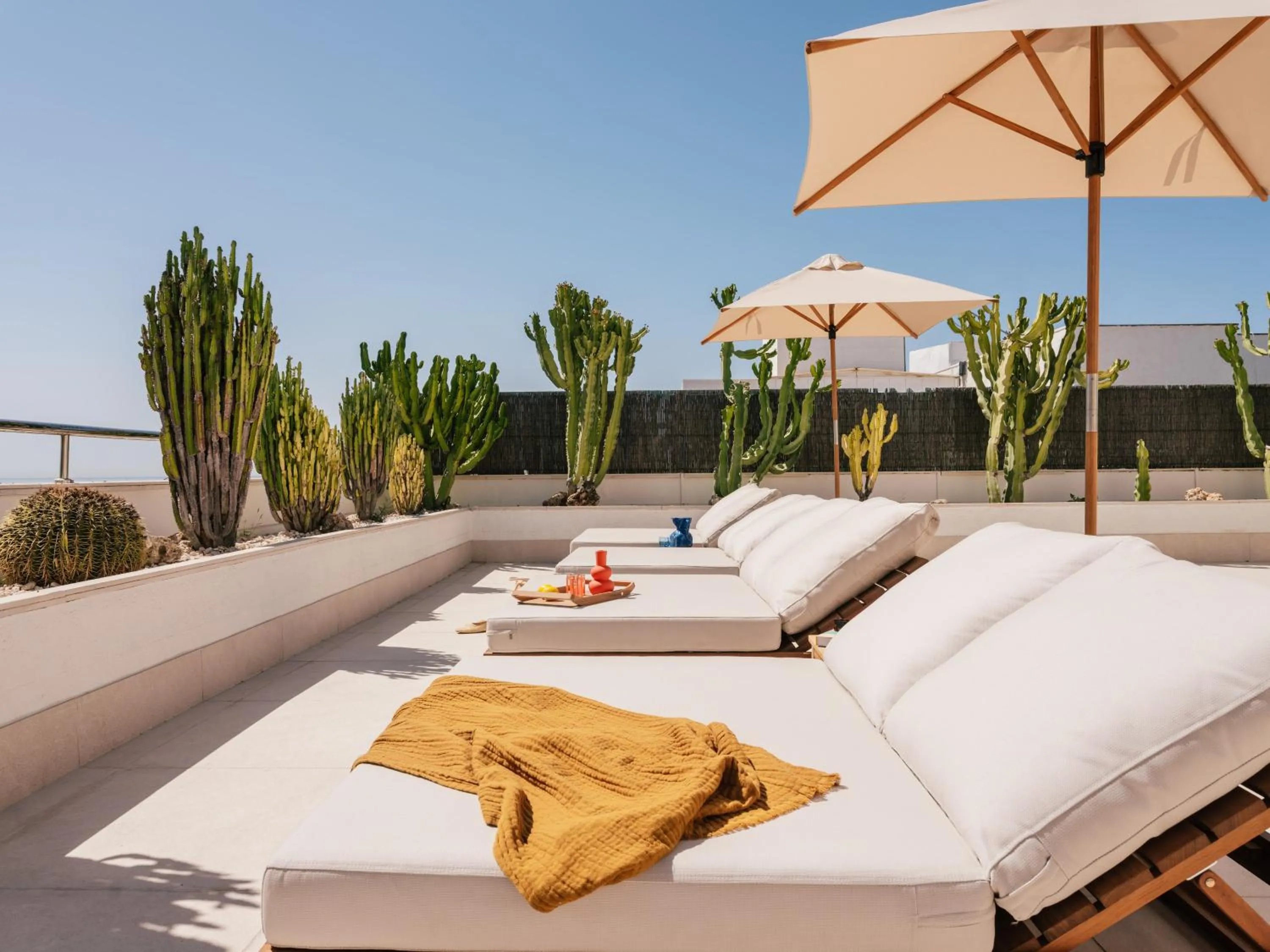 Swimming pool in ME Marbella by Meliá