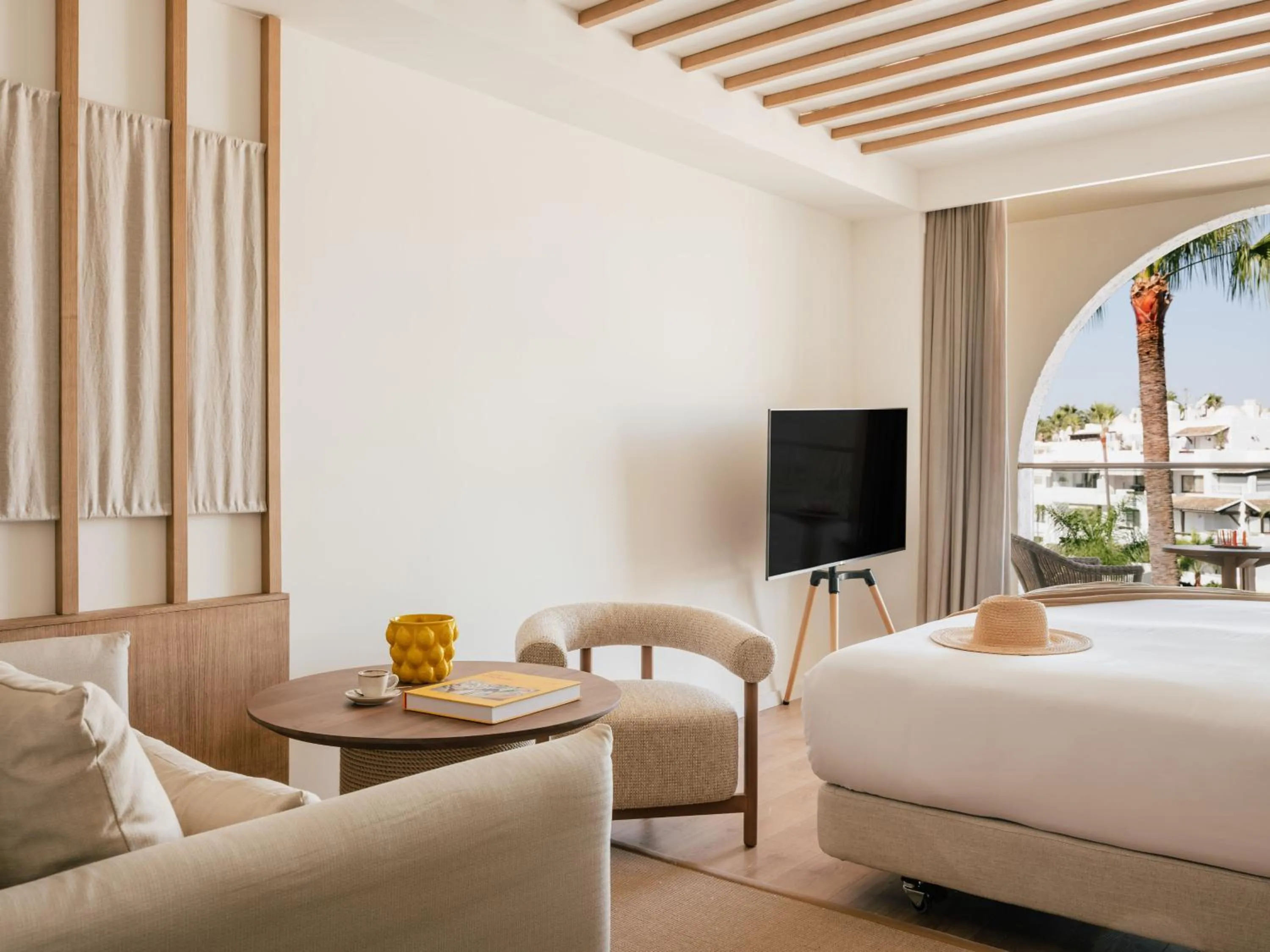 Bed in ME Marbella by Meliá