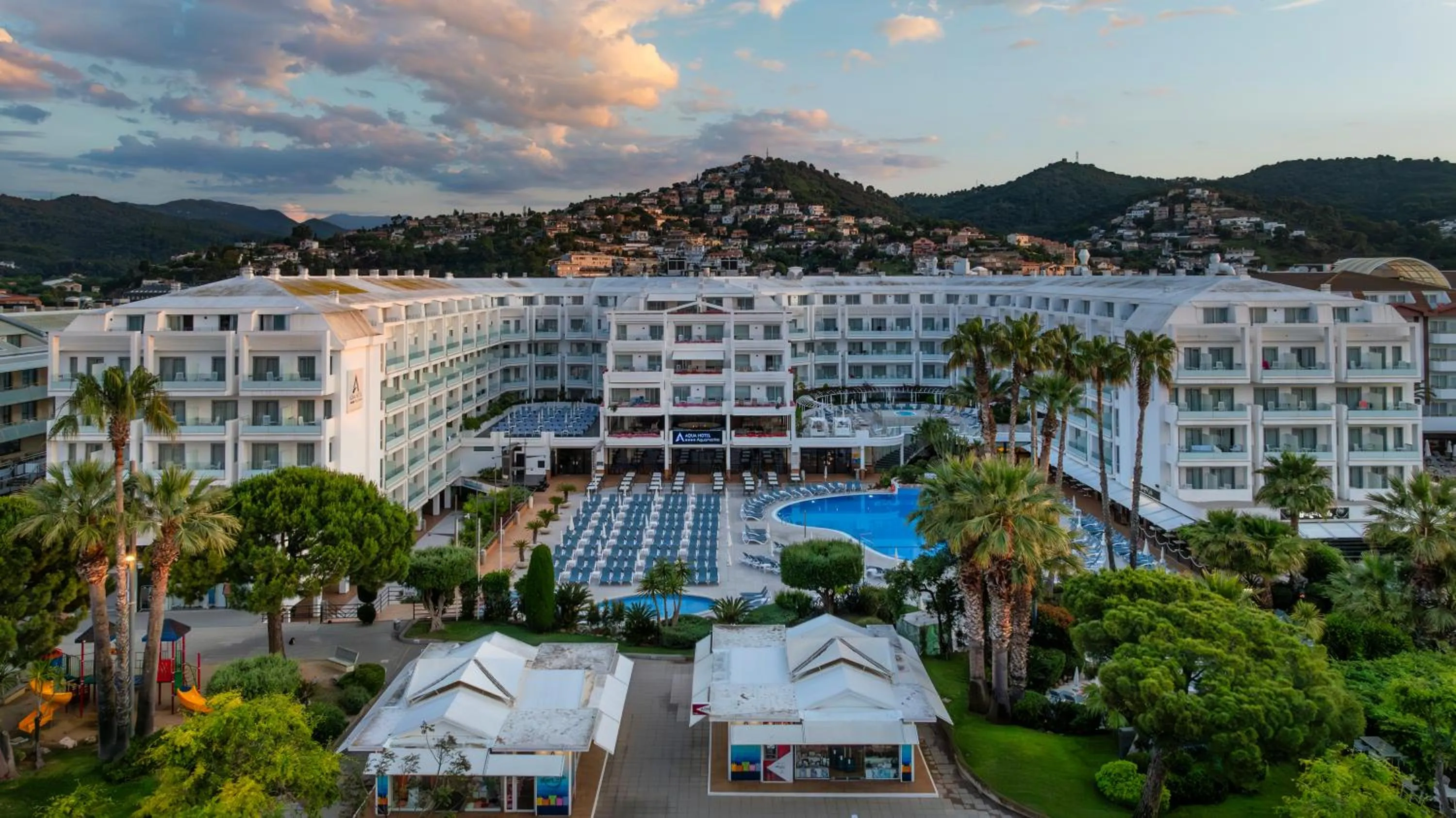 Bird's eye view in AQUA Hotel Aquamarina & Spa