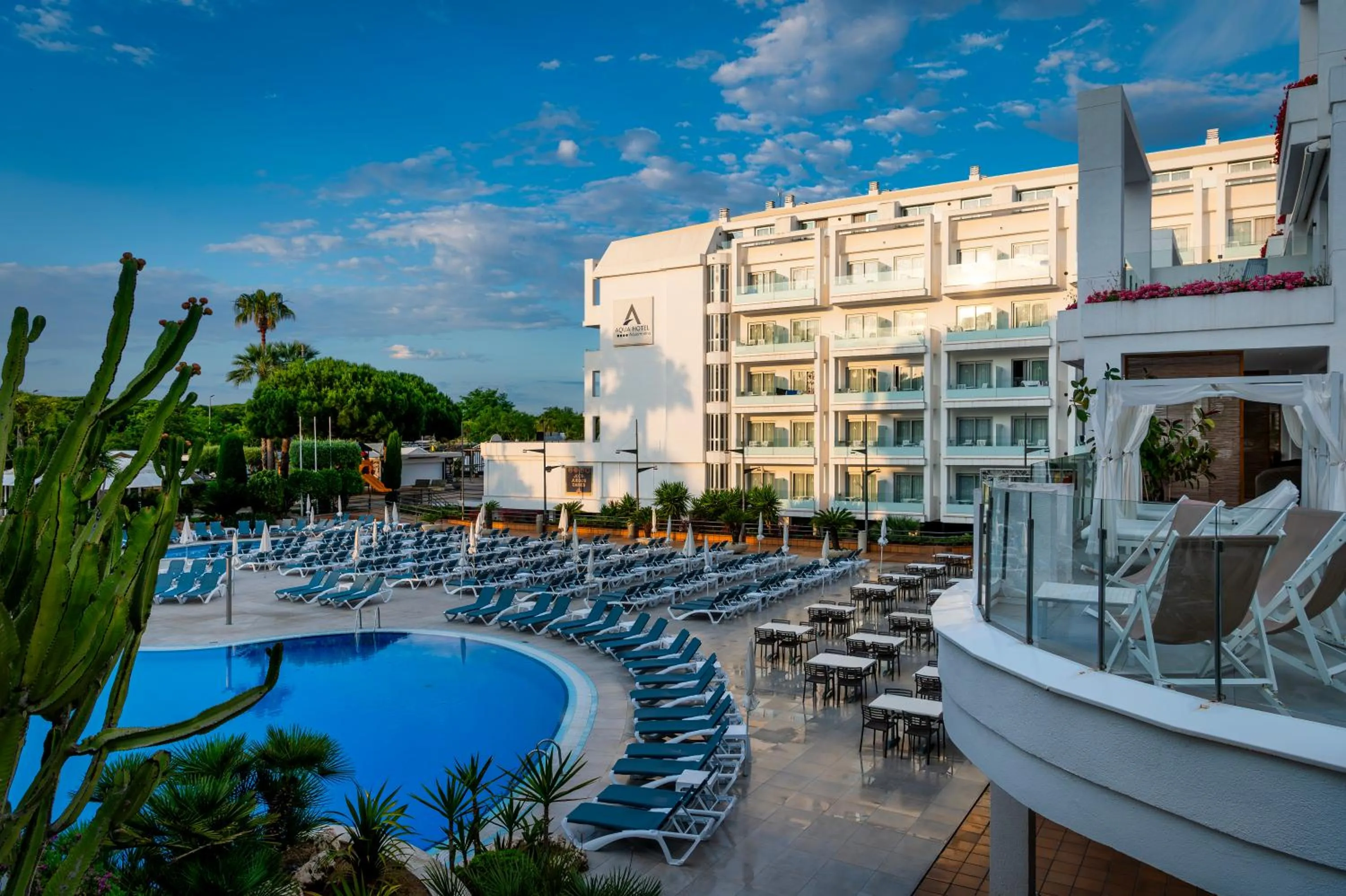 Swimming pool in AQUA Hotel Aquamarina & Spa