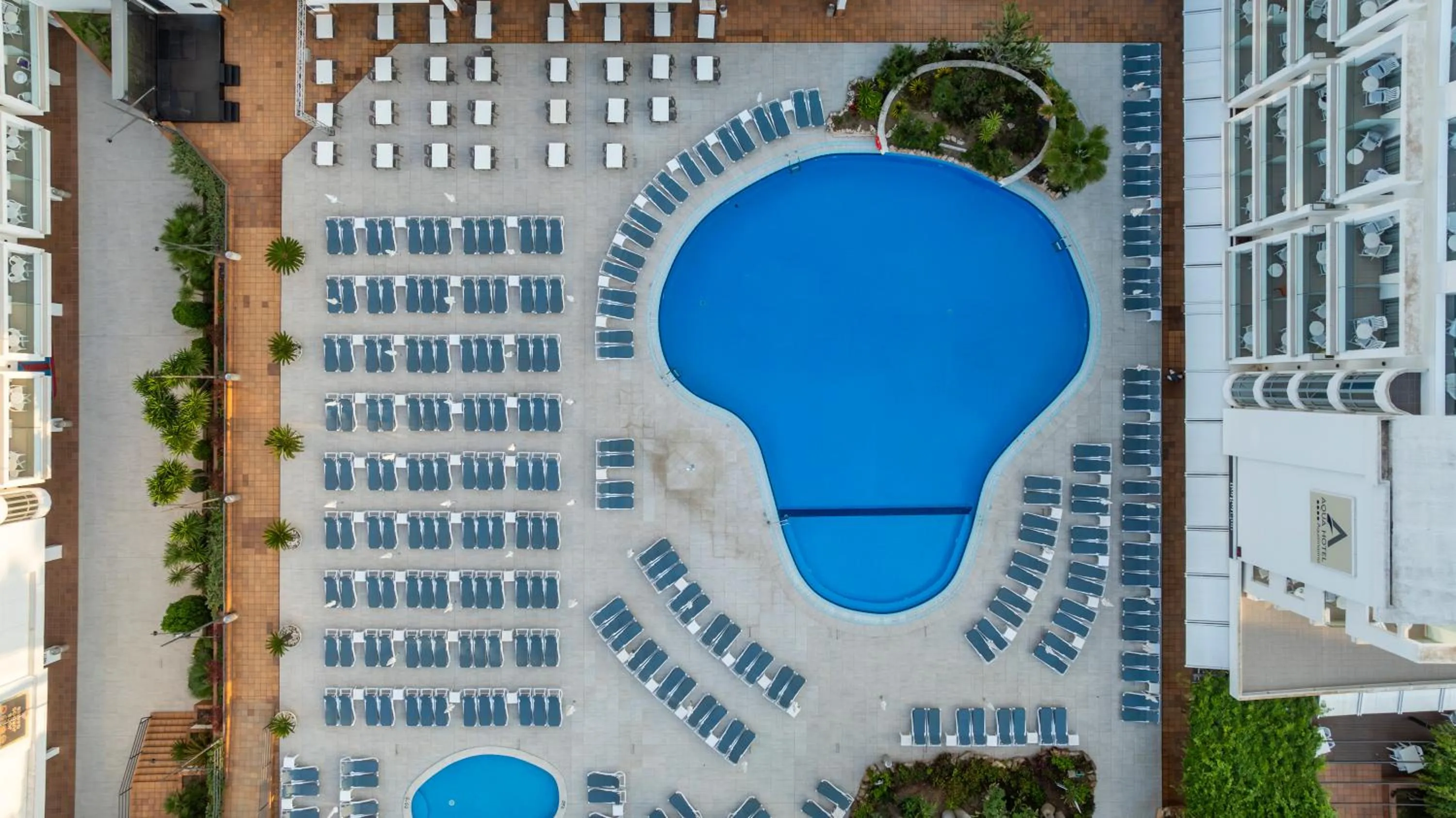 Bird's eye view in AQUA Hotel Aquamarina & Spa