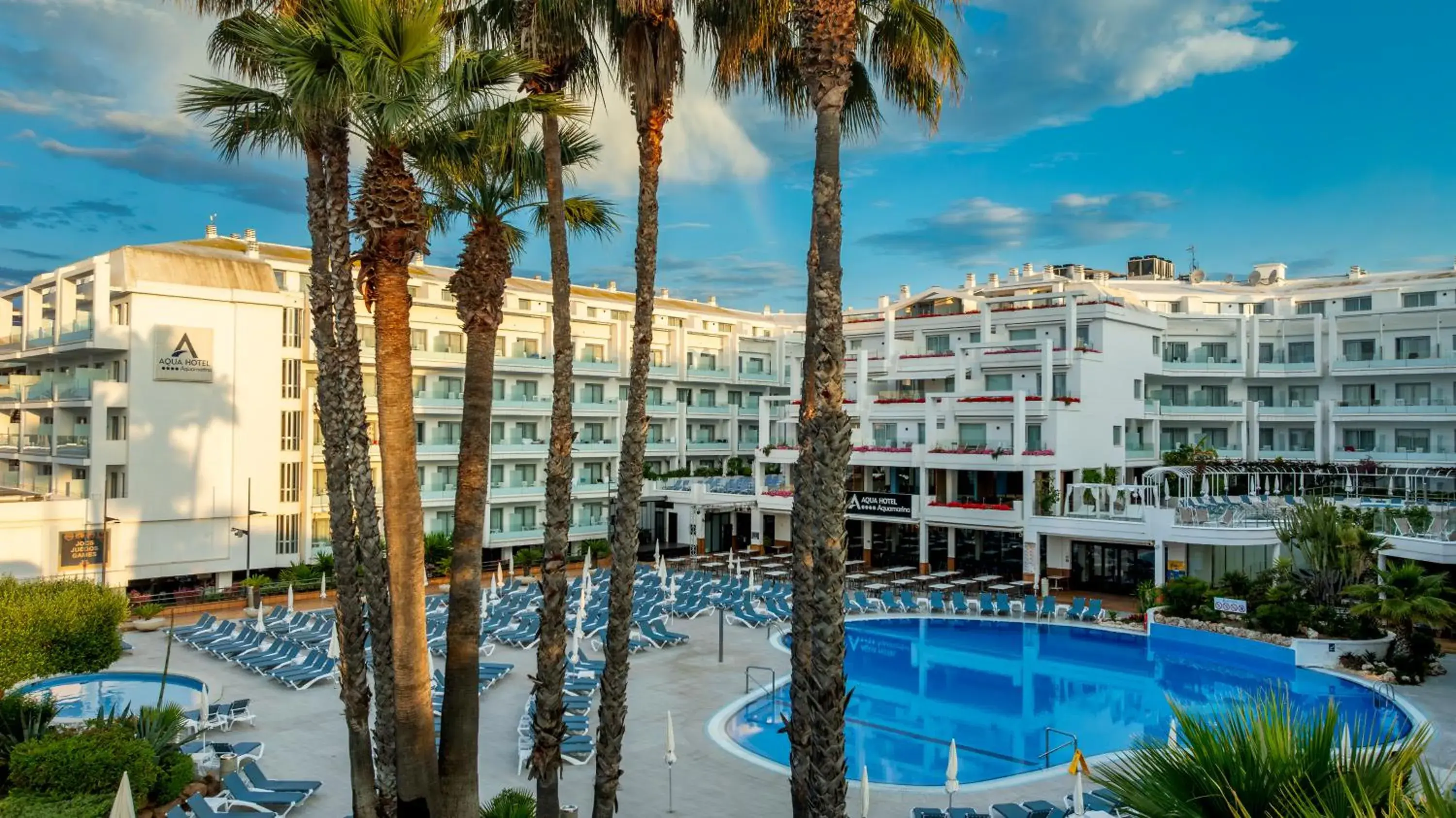 Property building in AQUA Hotel Aquamarina & Spa Property building in AQUA Hotel Aquamarina & Spa