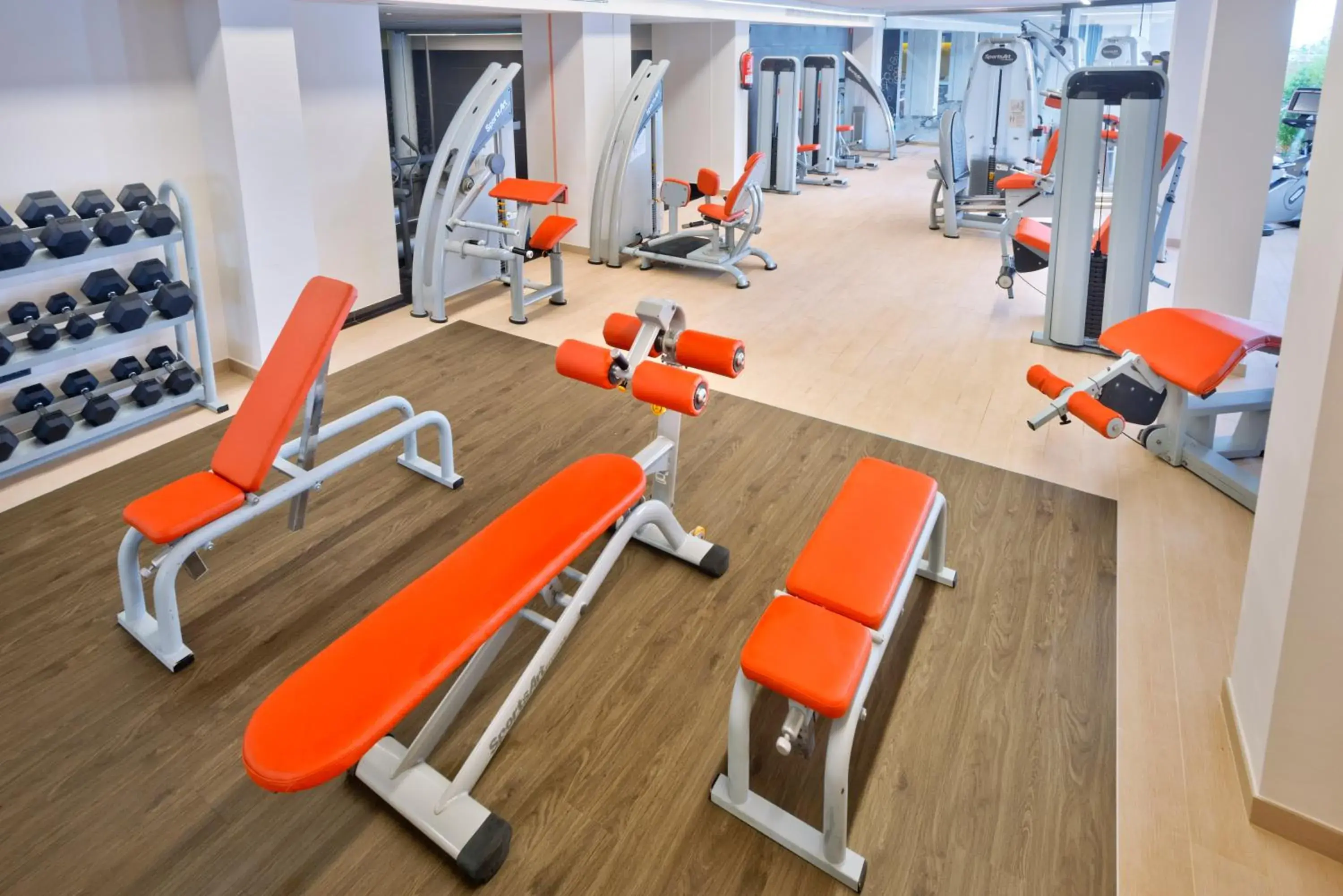 Fitness centre/facilities in AQUA Hotel Aquamarina & Spa Fitness centre/facilities in AQUA Hotel Aquamarina & Spa