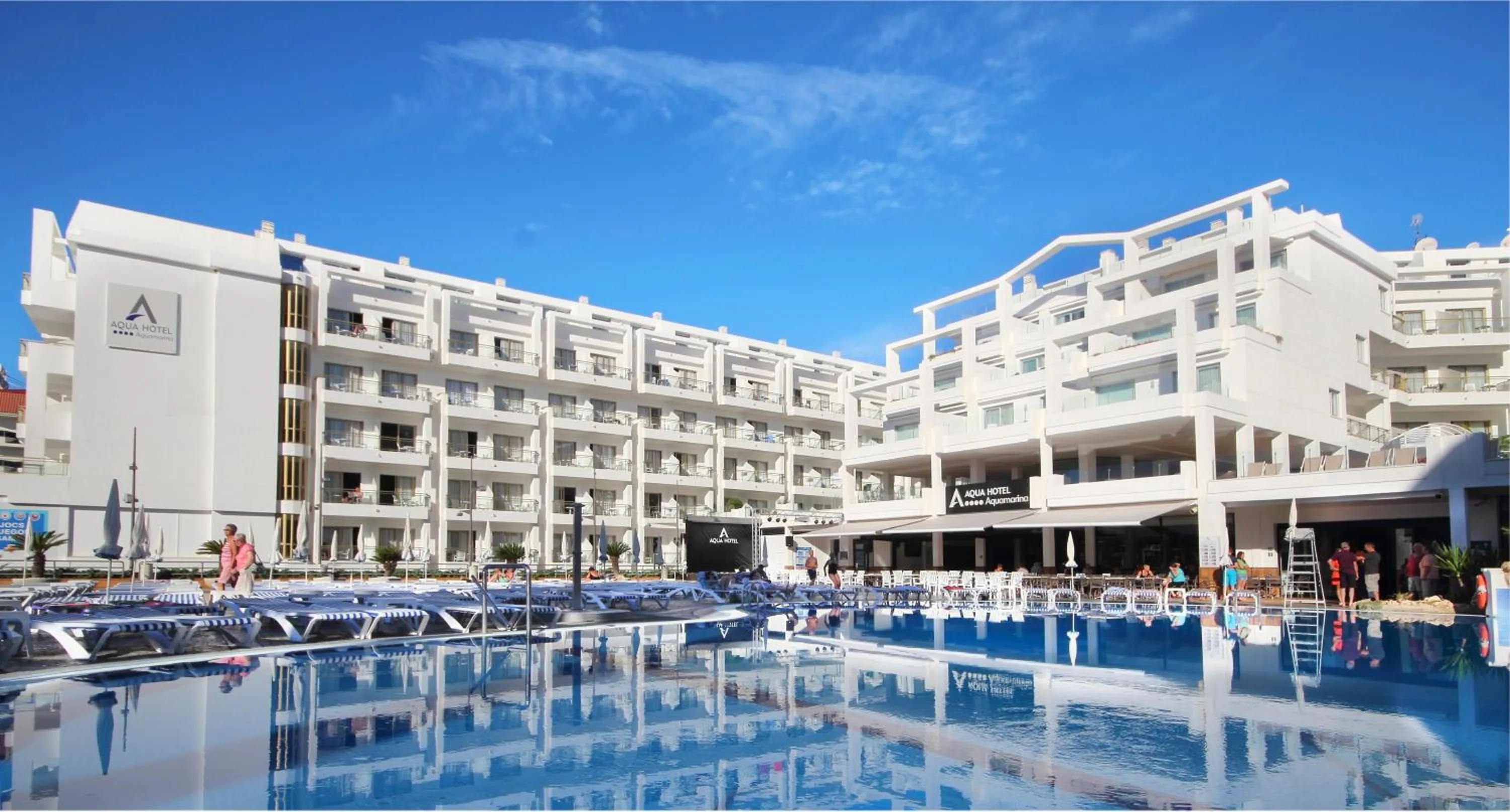 Swimming pool in AQUA Hotel Aquamarina & Spa