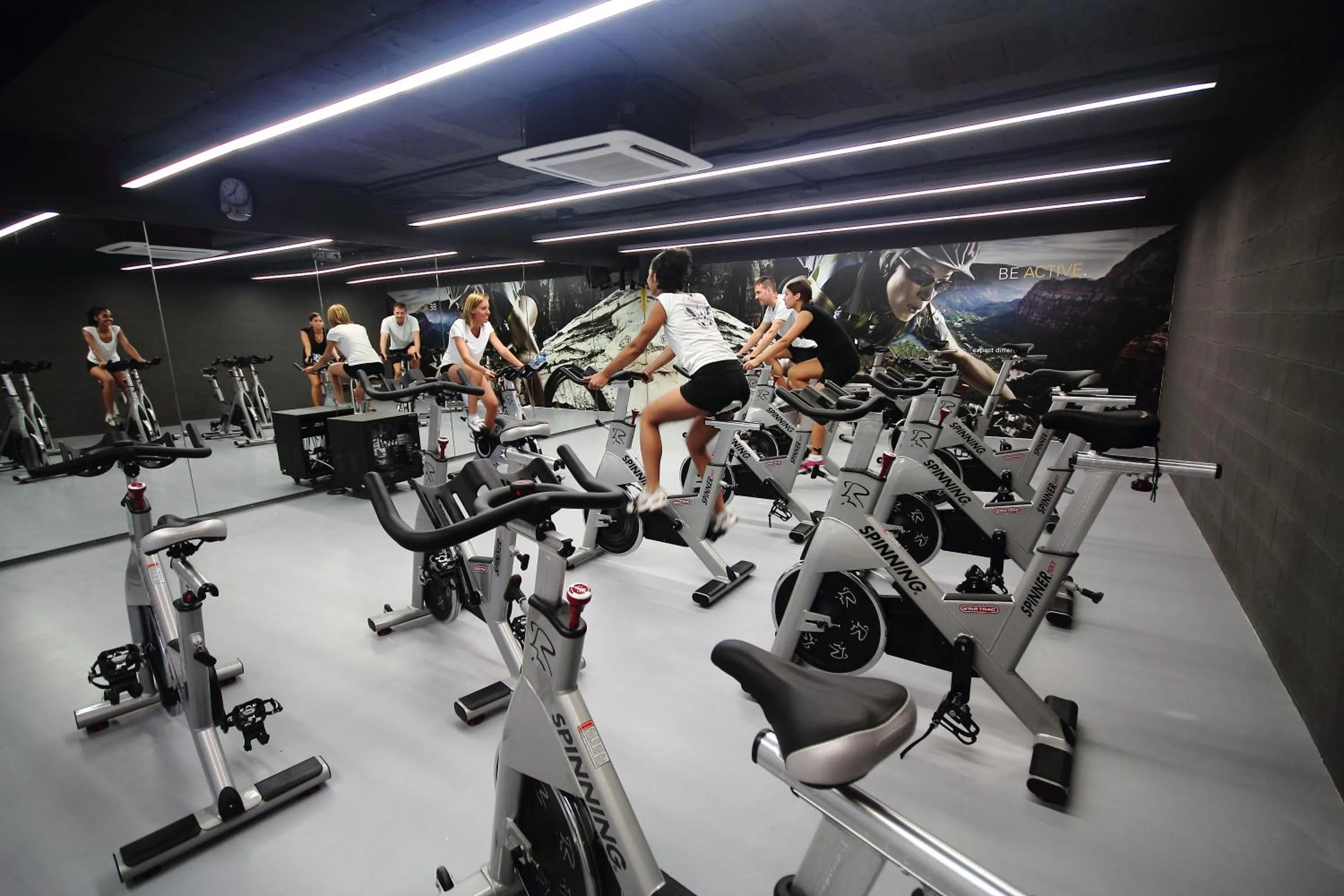 Fitness centre/facilities in AQUA Hotel Onabrava & Spa 4*Sup