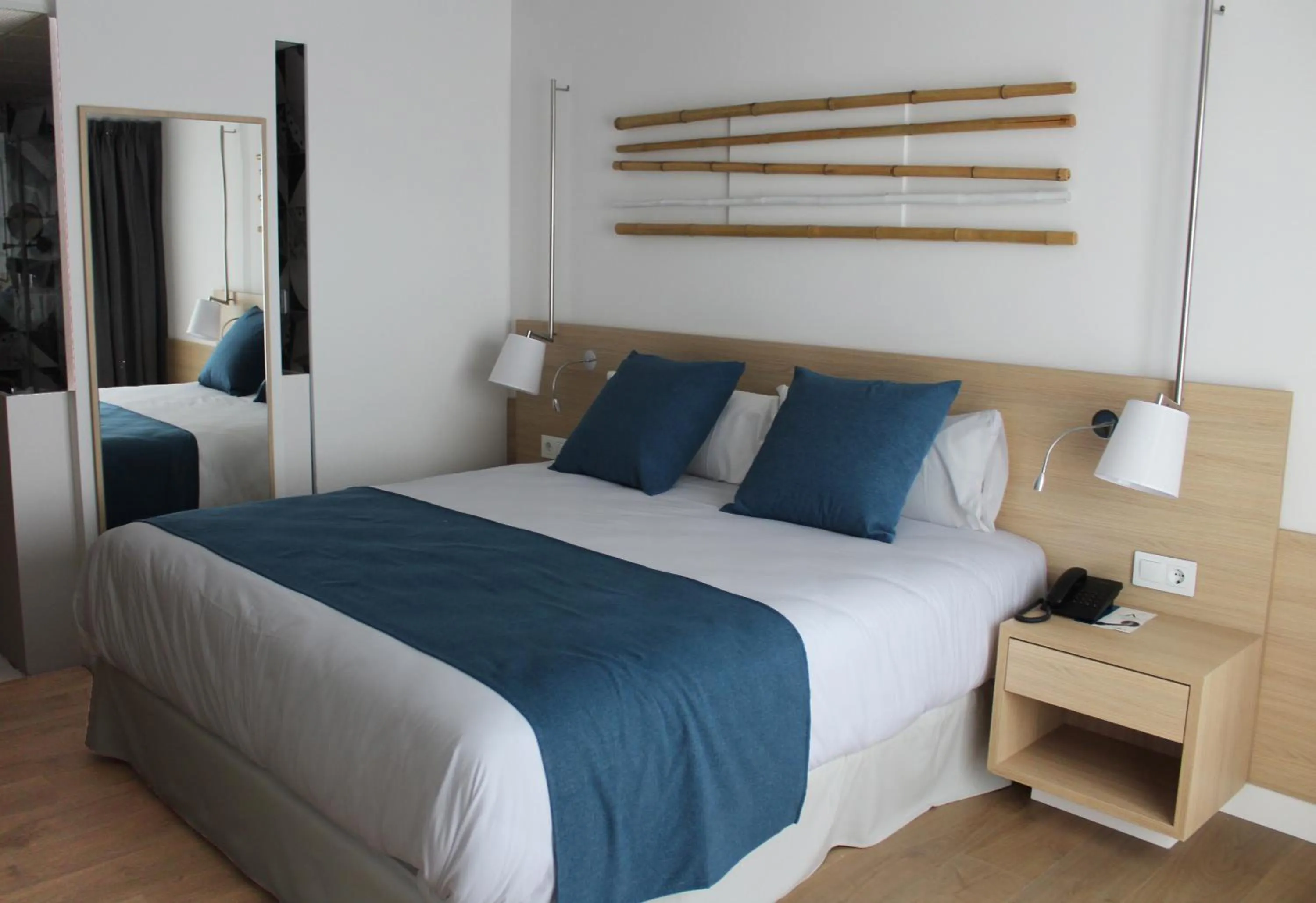 Bedroom, Bed in AQUA Hotel Onabrava & Spa 4*Sup