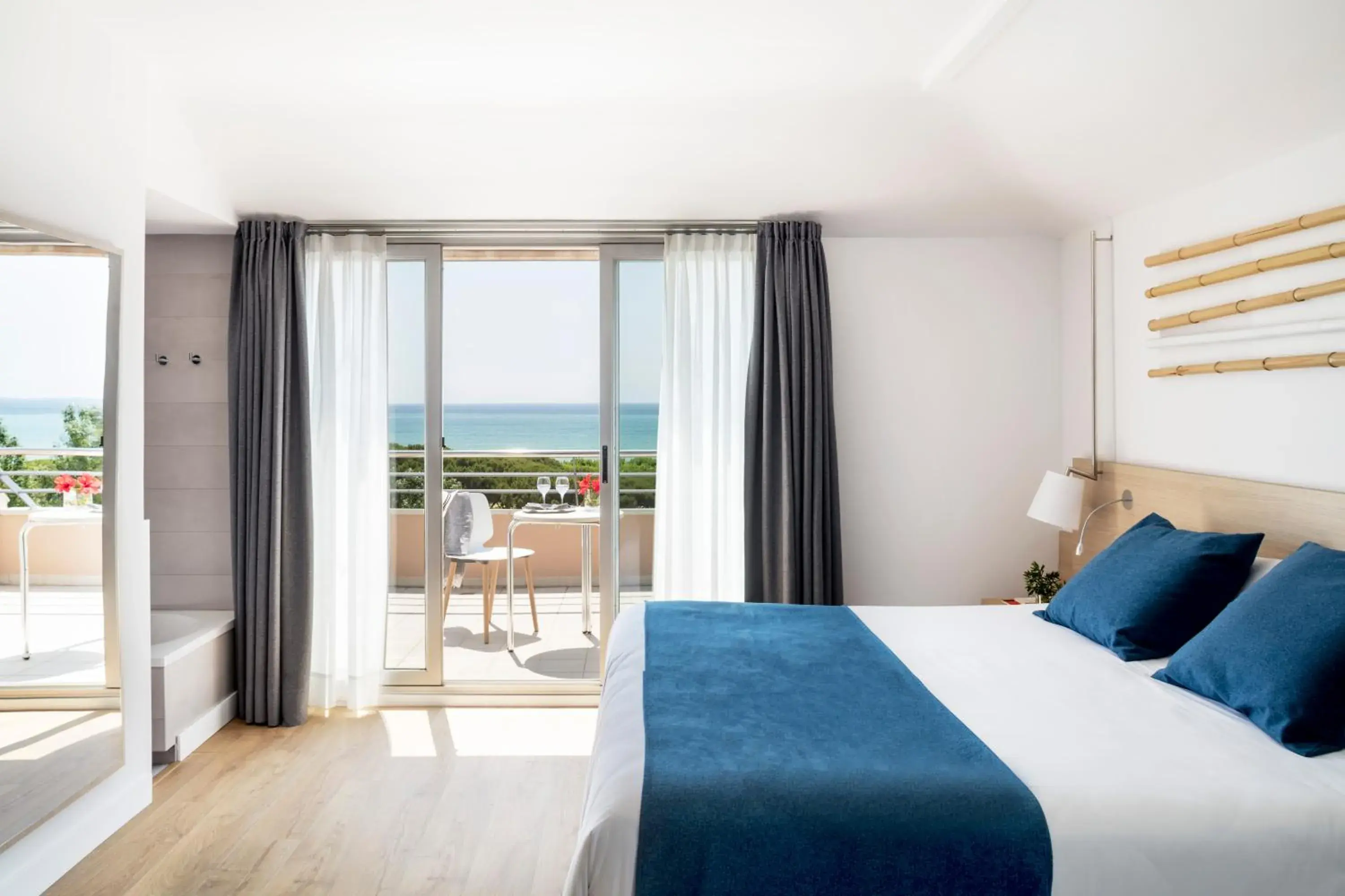 Photo of the whole room, Bed in AQUA Hotel Onabrava & Spa 4*Sup Photo of the whole room, Bed in AQUA Hotel Onabrava & Spa 4*Sup