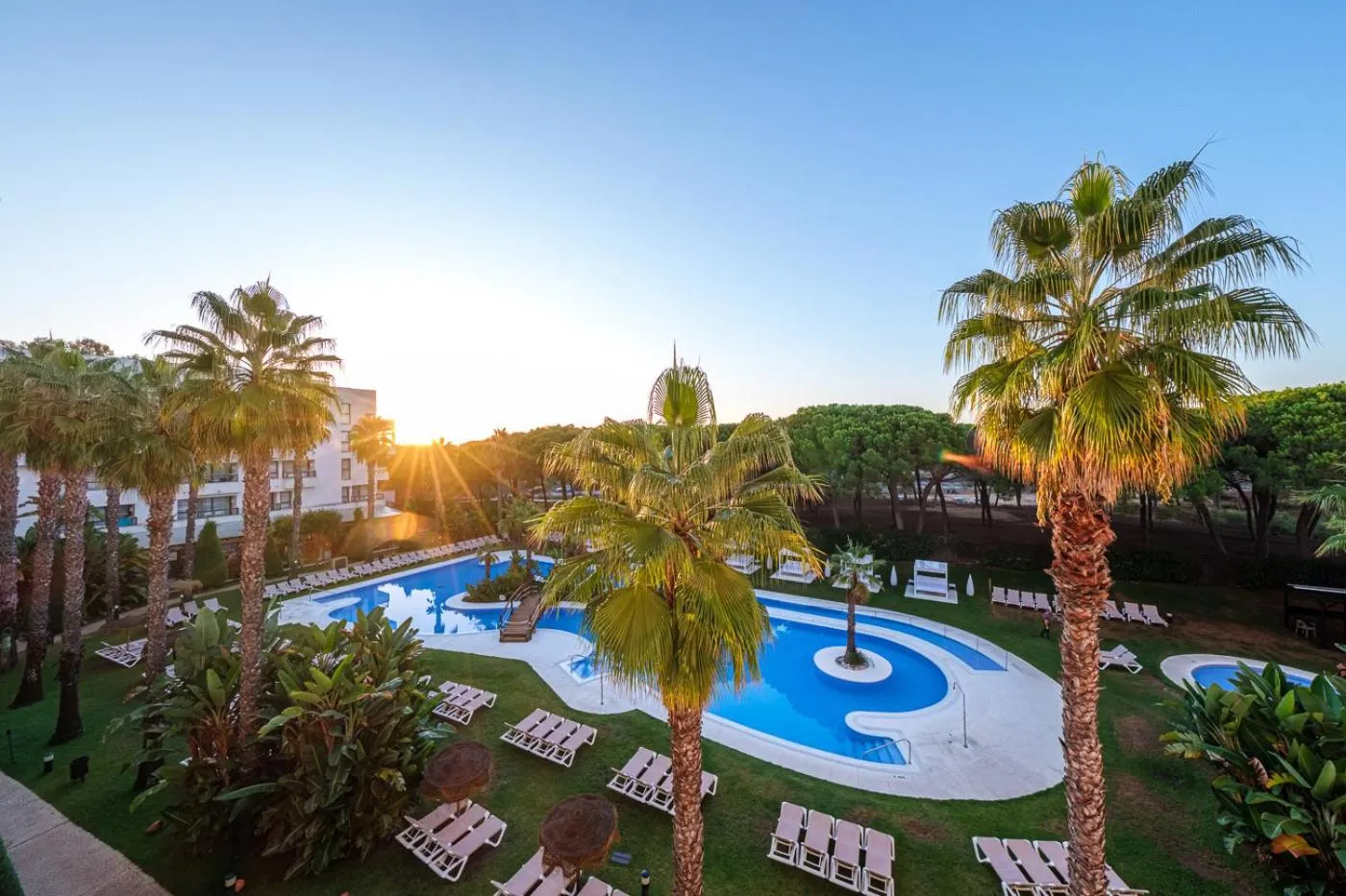 Pool view in Estival Isla Cristina