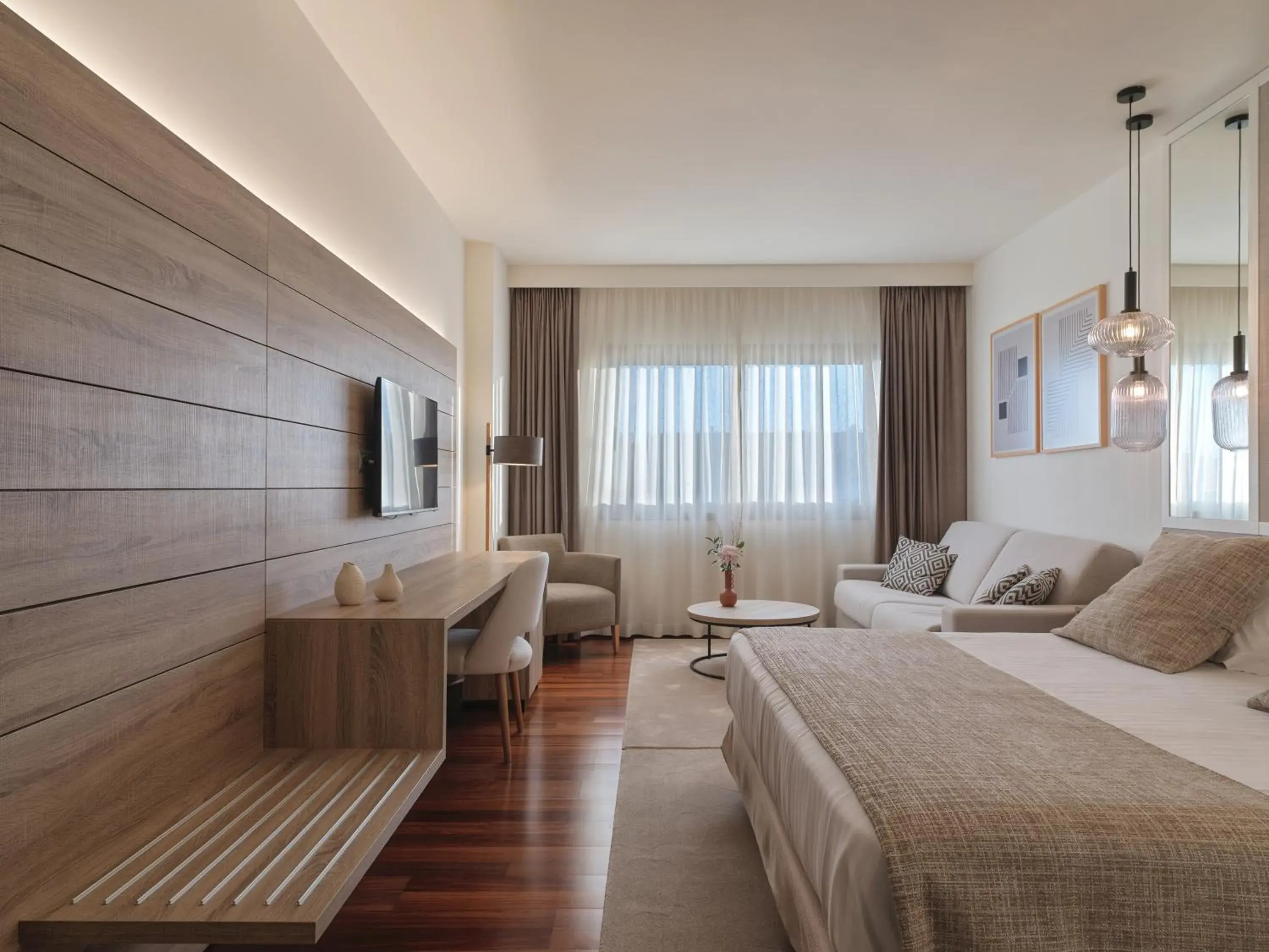 Property building, Bed in Aparthotel Attica21 As Galeras Property building, Bed in Aparthotel Attica21 As Galeras