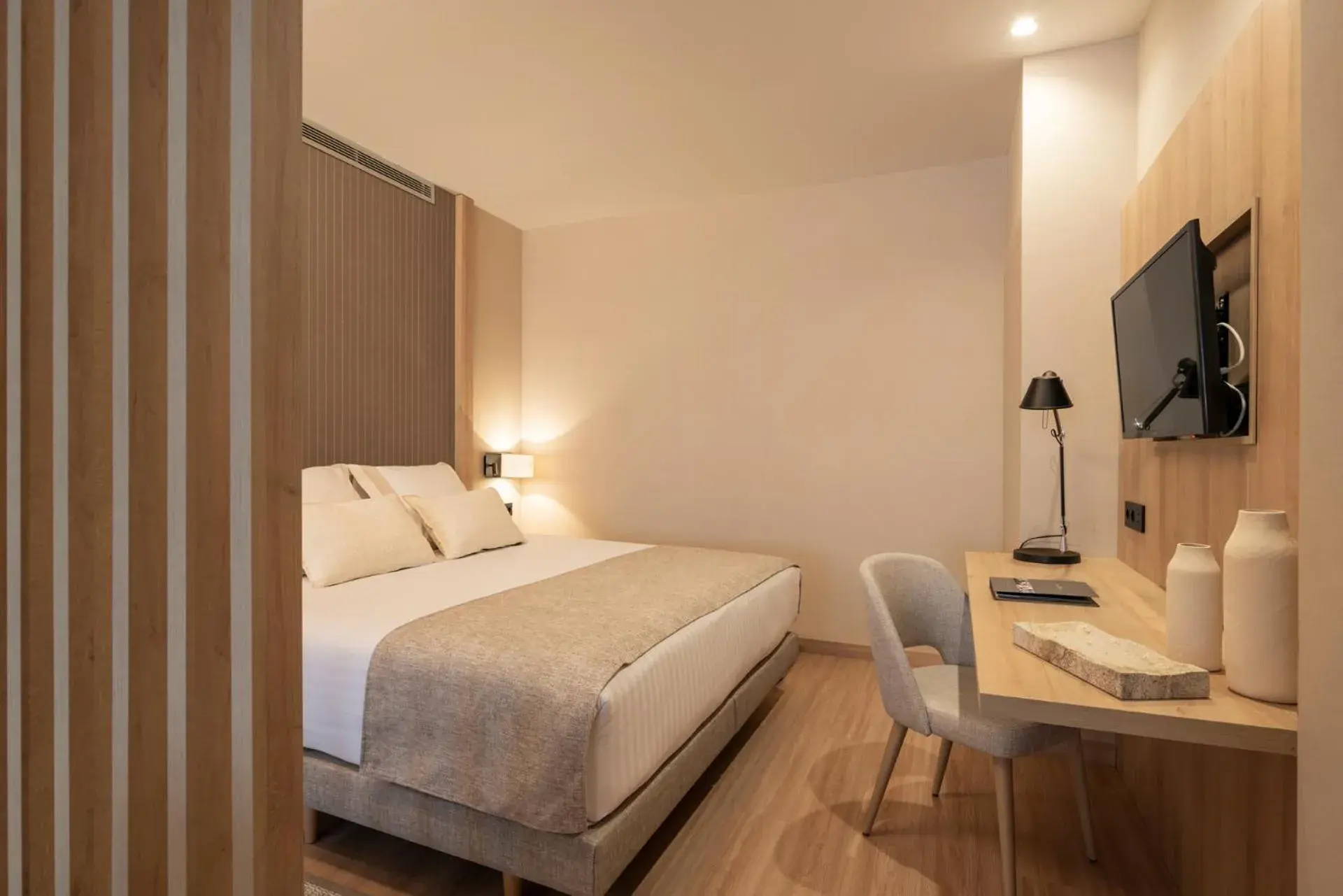 Bed in Aparthotel Attica21 As Galeras Bed in Aparthotel Attica21 As Galeras