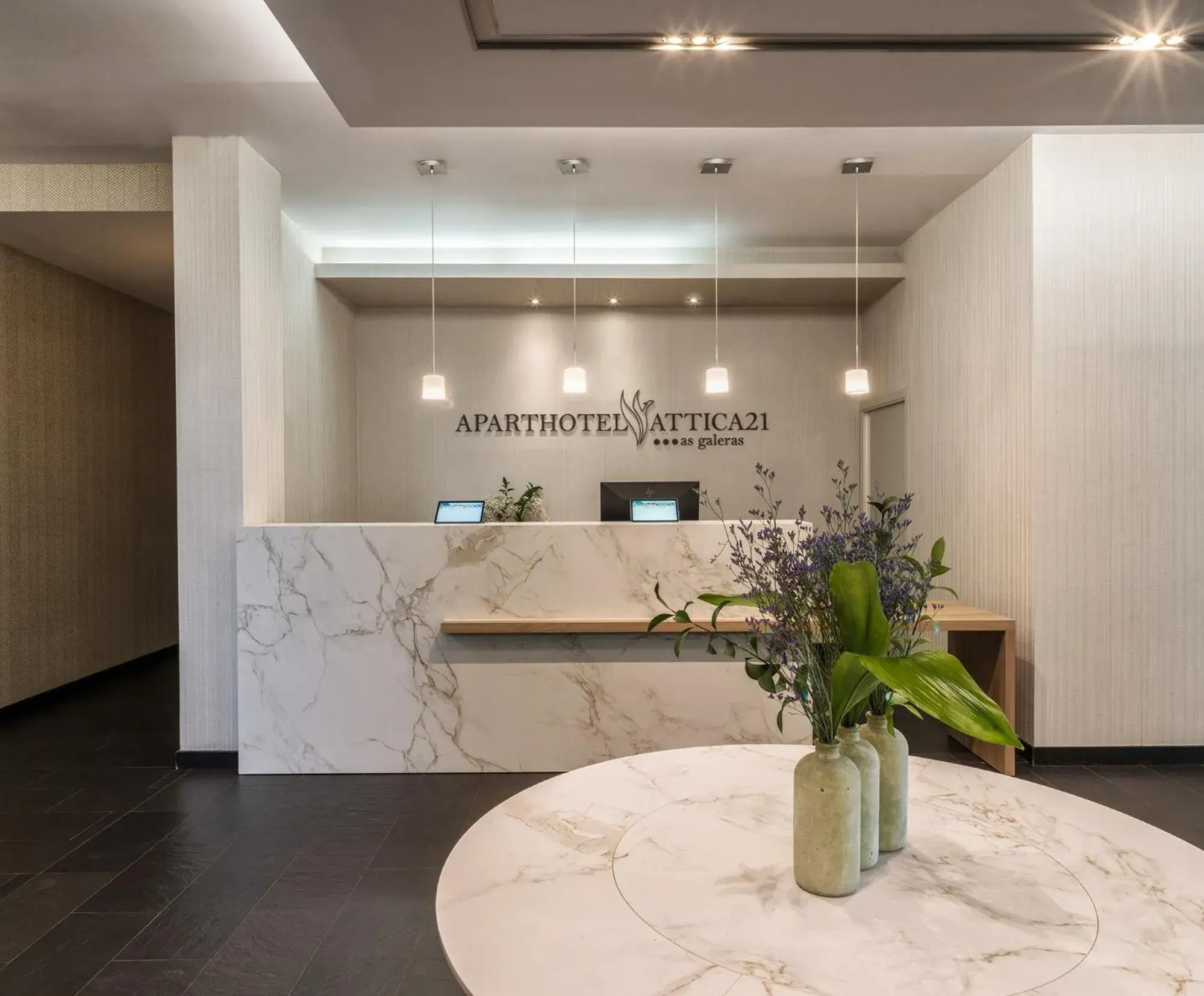 Property building in Aparthotel Attica21 As Galeras Property building in Aparthotel Attica21 As Galeras