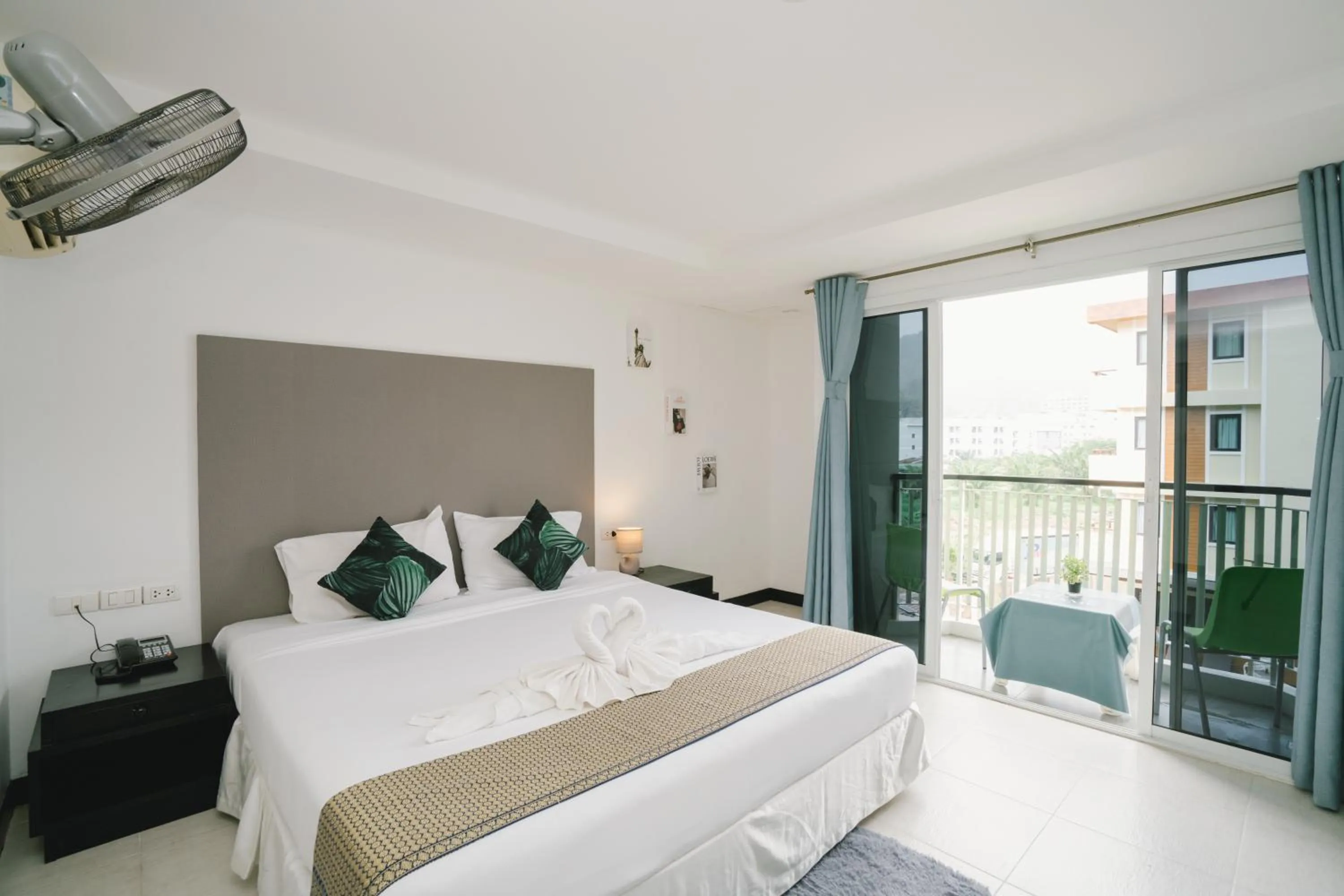 Bedroom, Bed in Noble House Patong