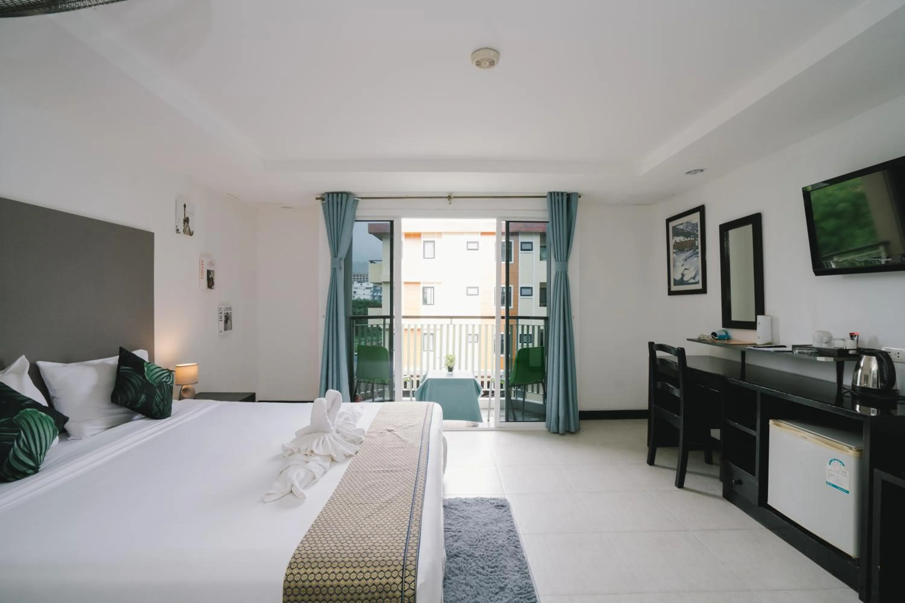 Bedroom, Bed in Noble House Patong