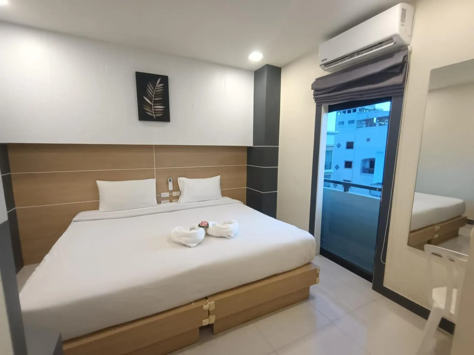 Bedroom, Bed in I AM O'TEL Patong