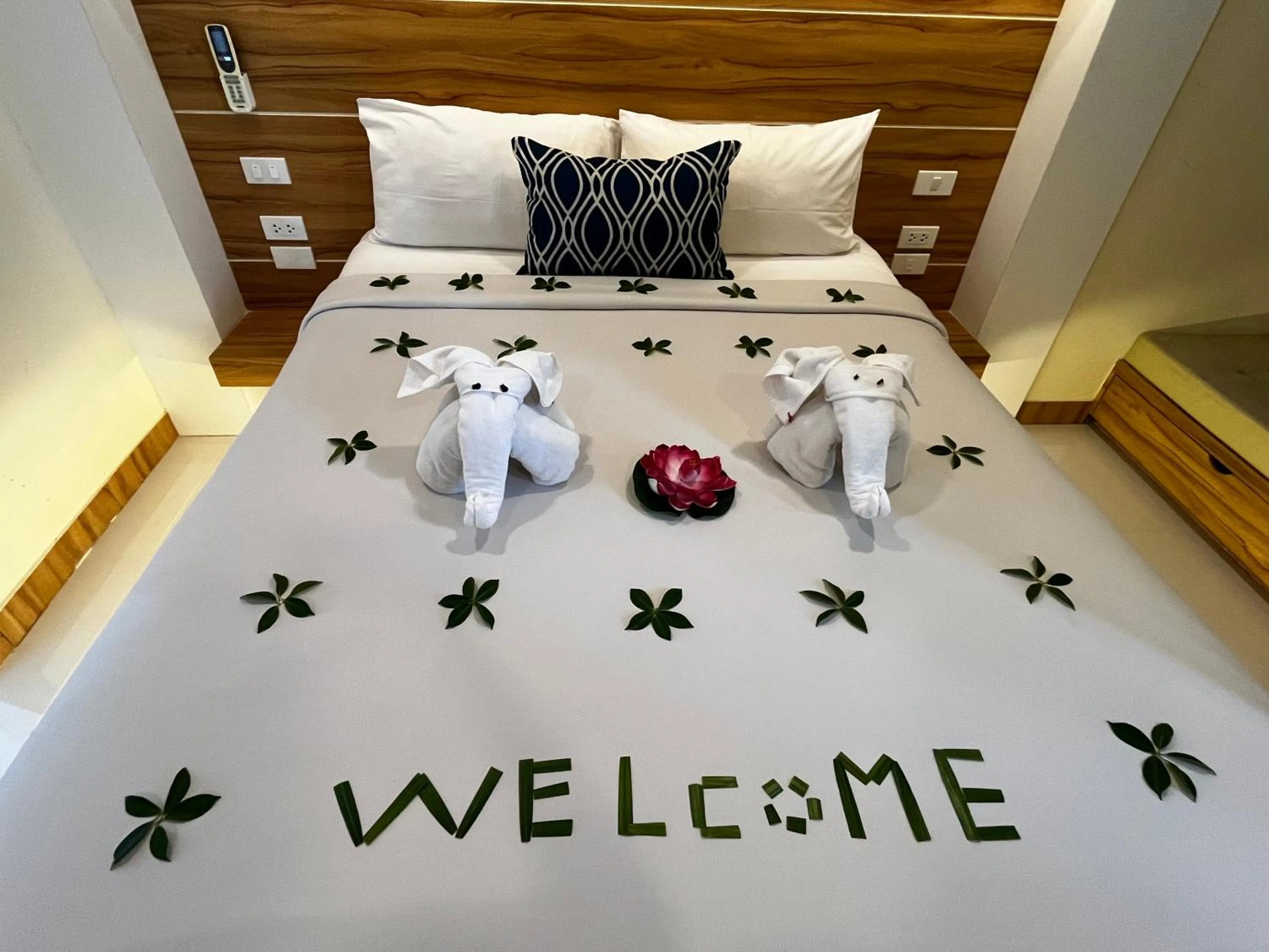 Bed in I AM O'TEL Patong