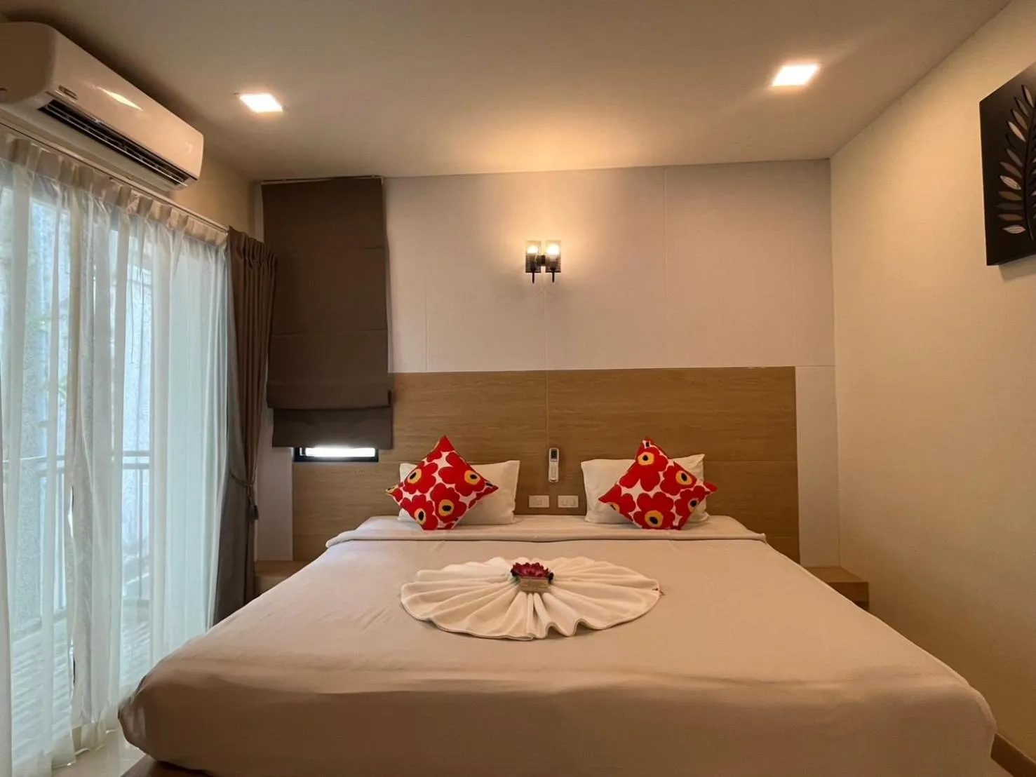 Bedroom, Bed in I AM O'TEL Patong