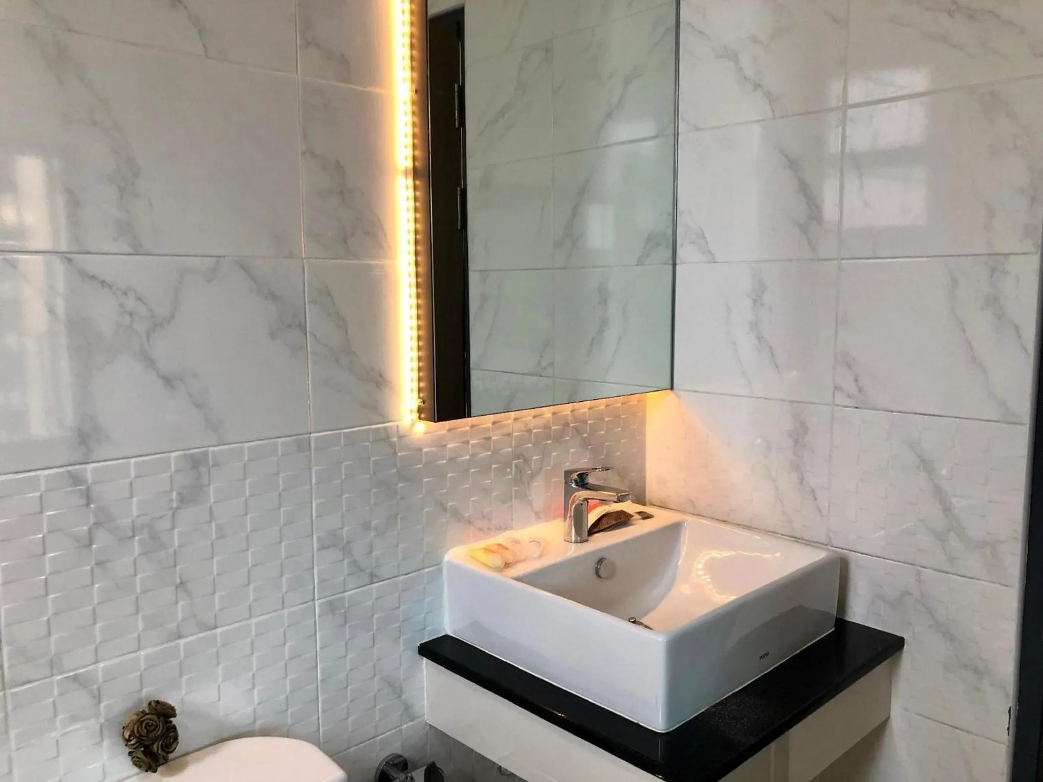 Bathroom in I AM O'TEL Patong
