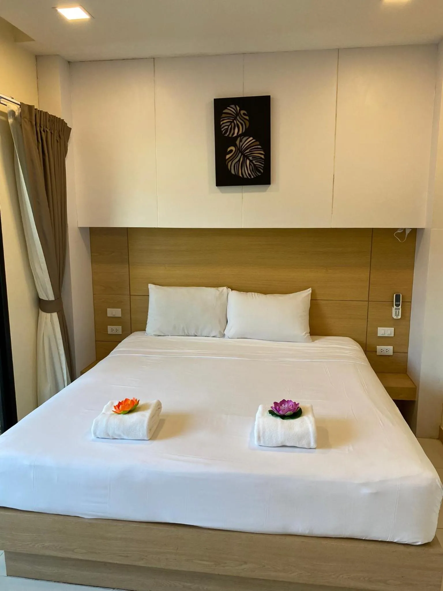 Bed in I AM O'TEL Patong