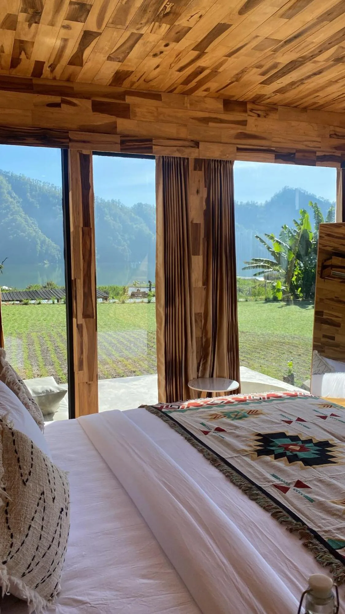 Bathroom, Bed in La Jempana Kintamani