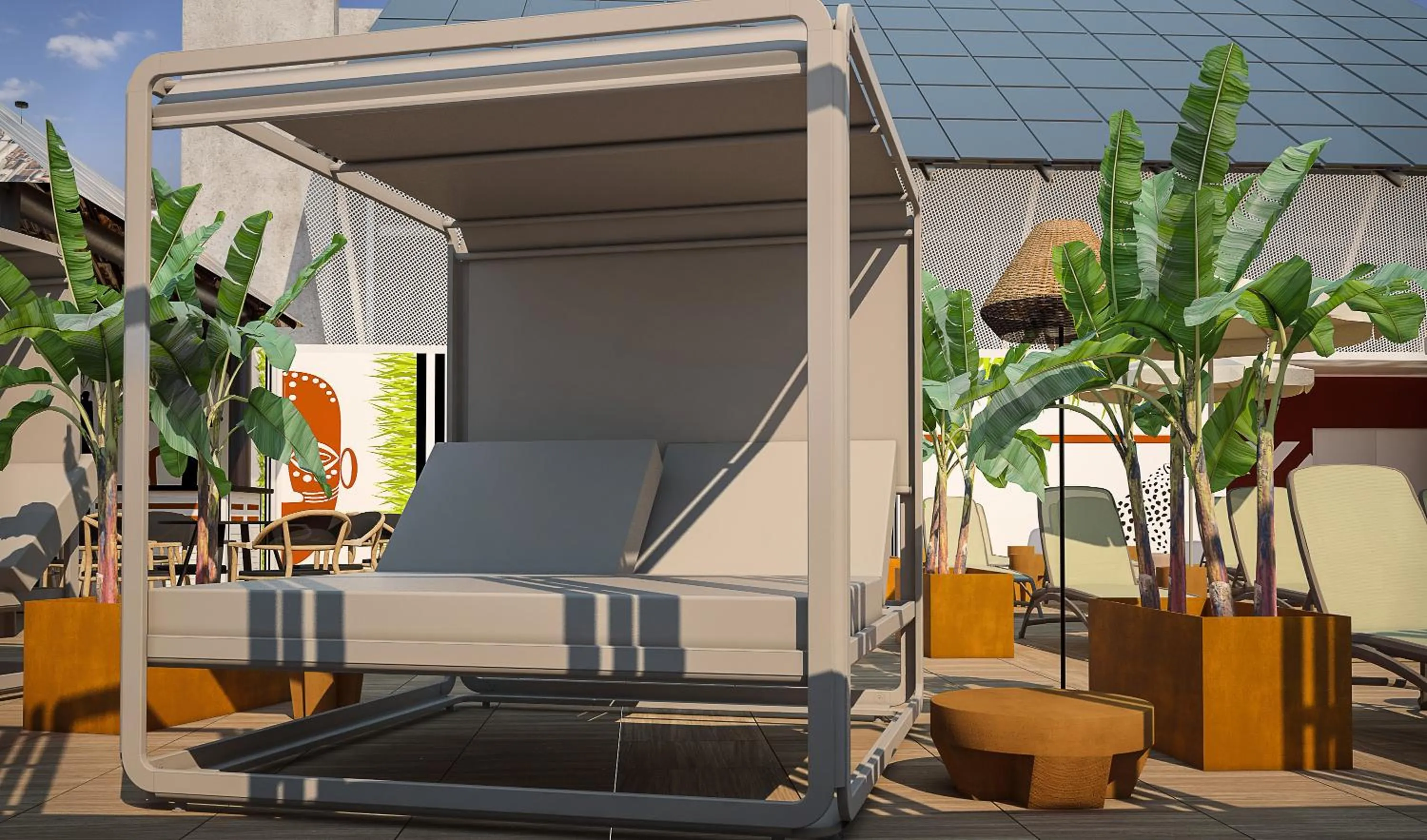 Swimming pool in Medplaya Hotel Flamingo Oasis