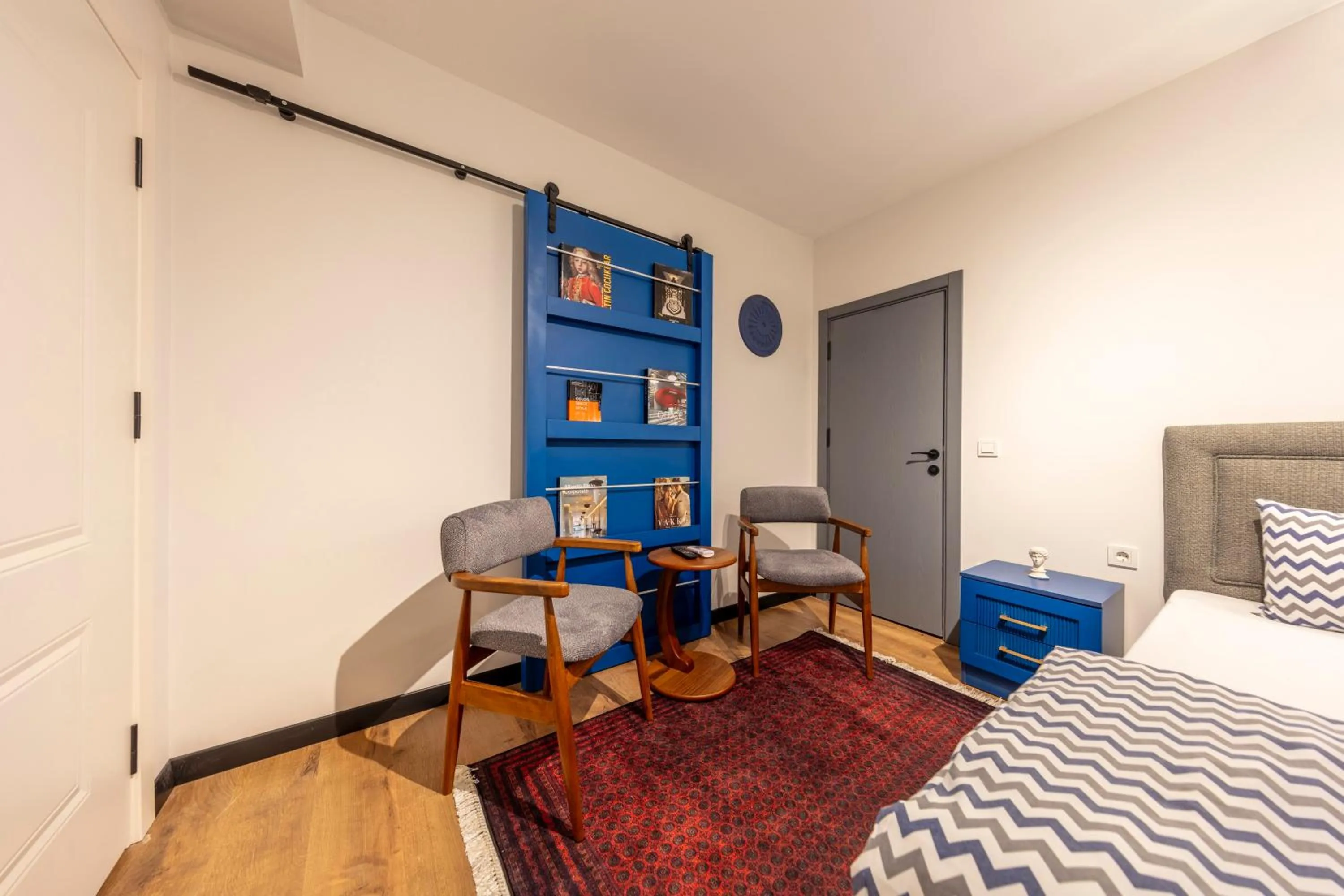 Bed in Hexa Suites Hotel