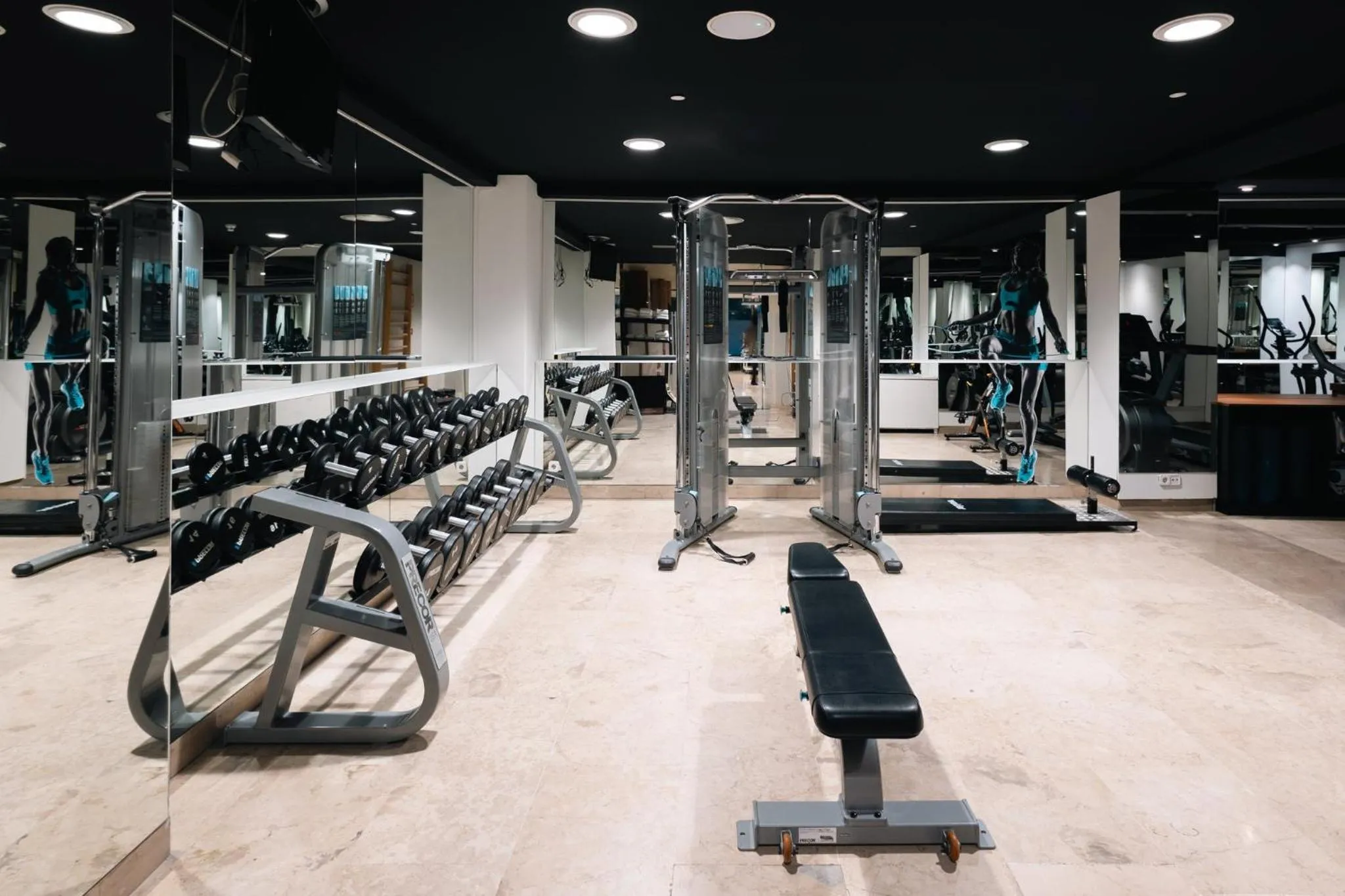 Fitness centre/facilities in voco Madrid Retiro by IHG