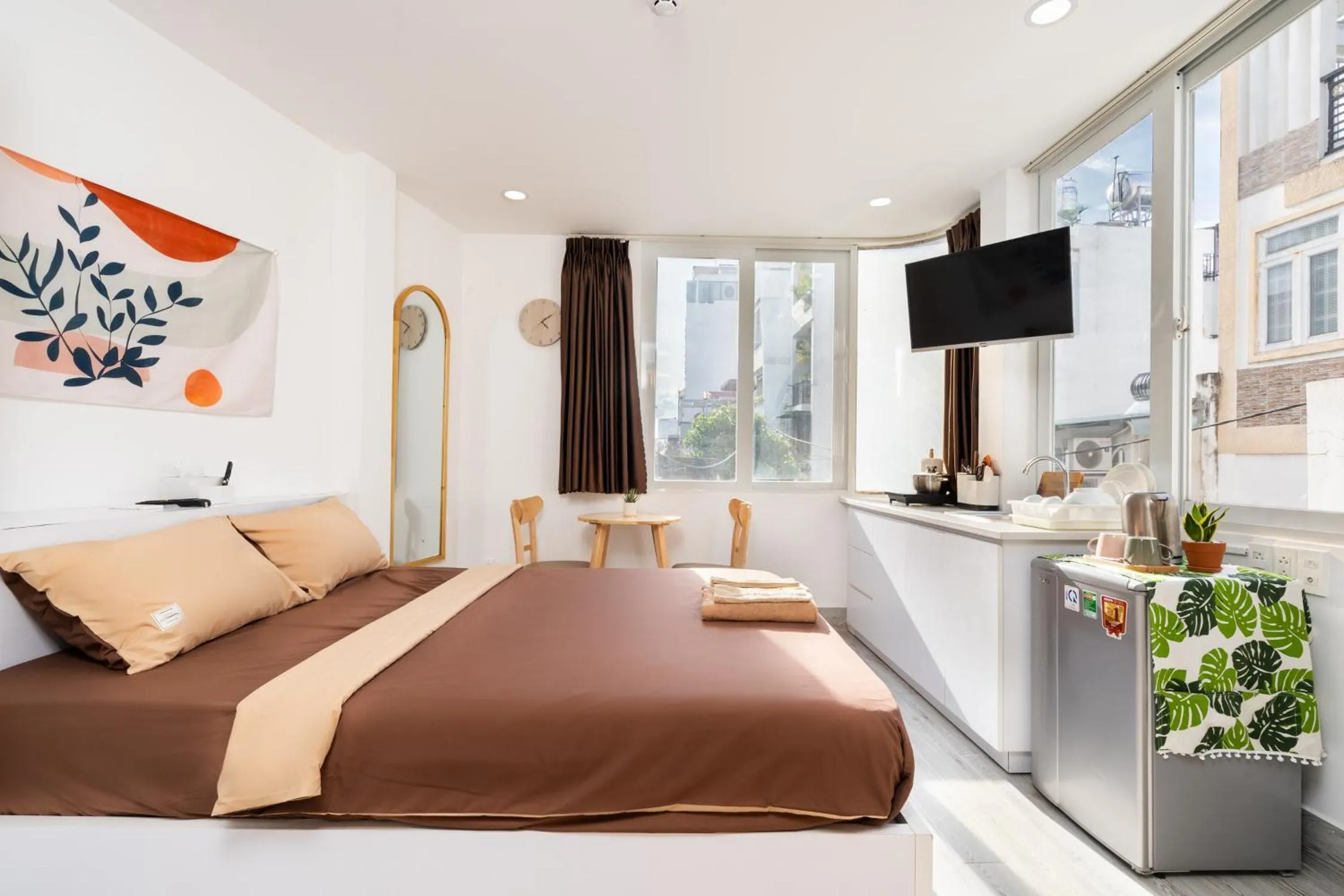 Bed in Ekomo Home 102 - Central Saigon