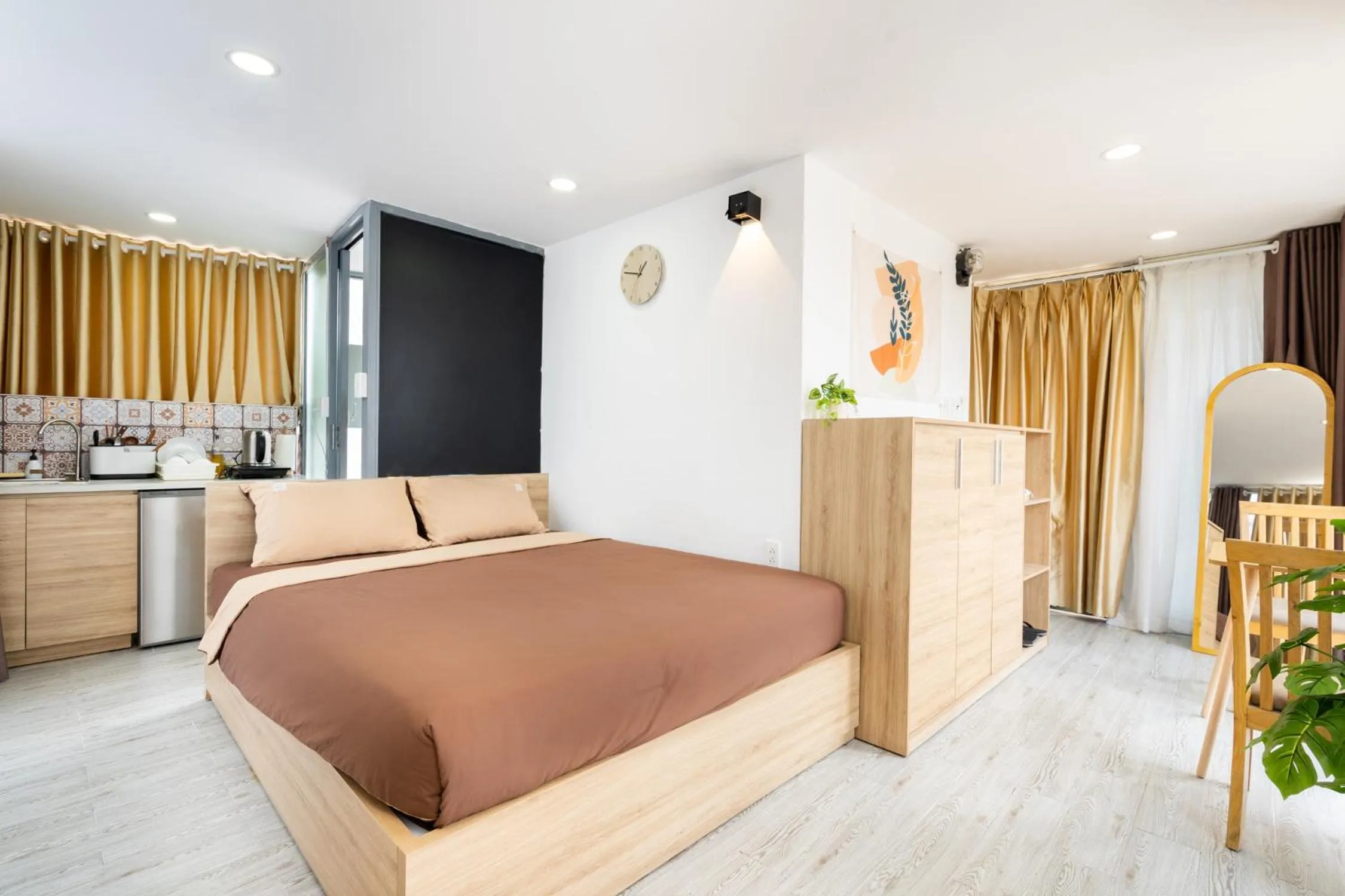 Bed in Ekomo Home 102 - Central Saigon