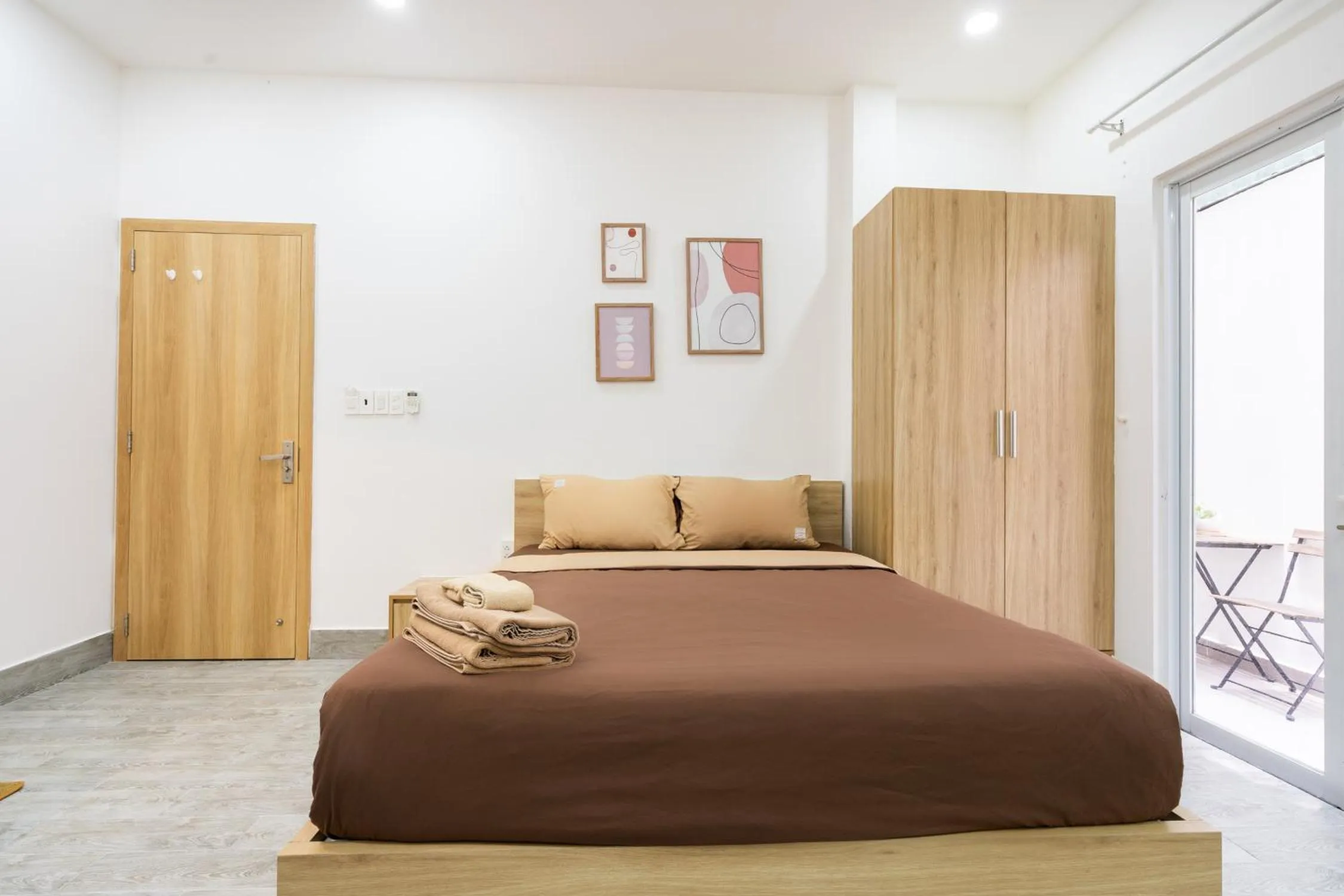 Bed in Ekomo Home 102 - Central Saigon