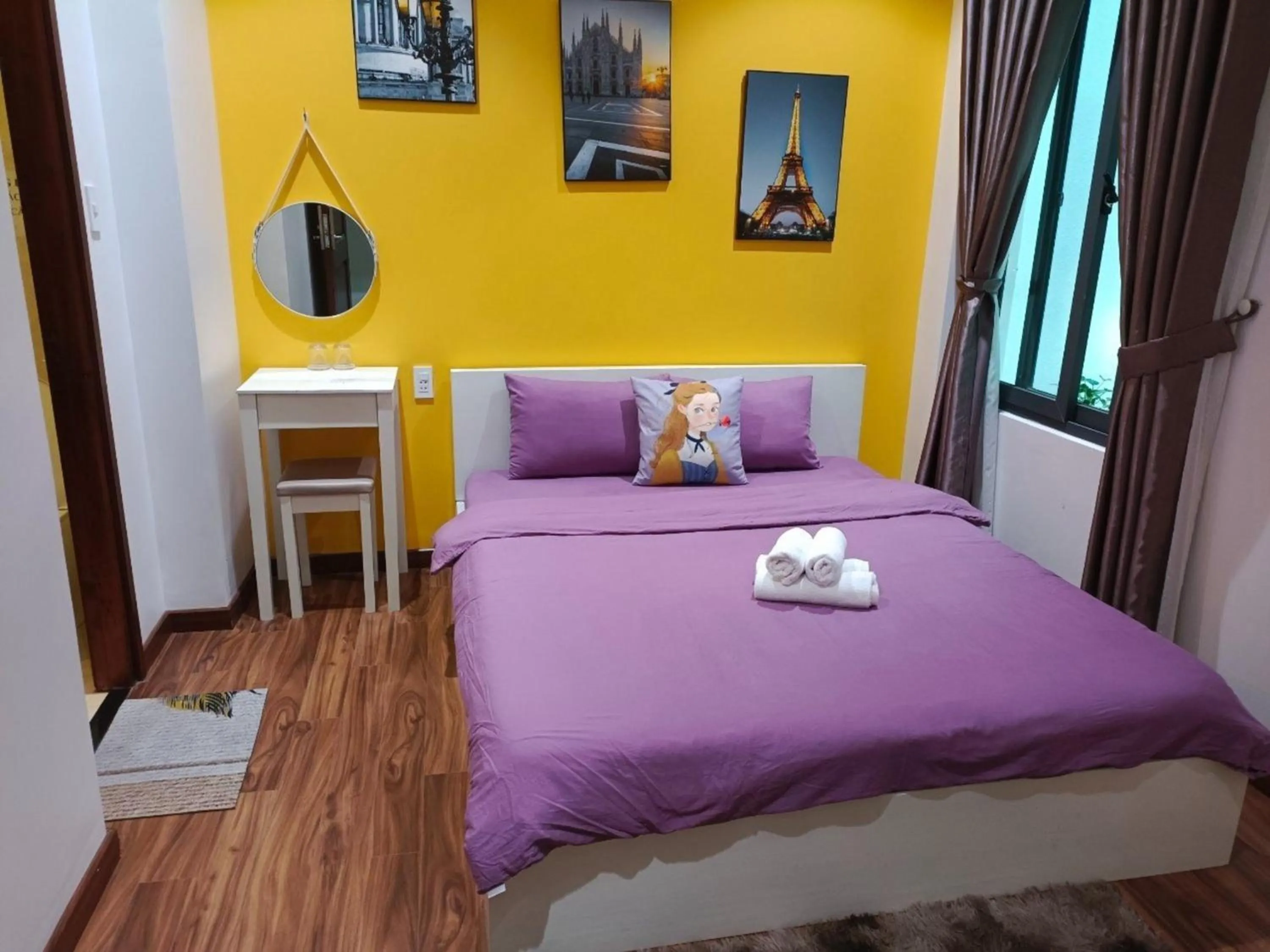 Bed in WHITE COFFEE HOUSE HOTEL