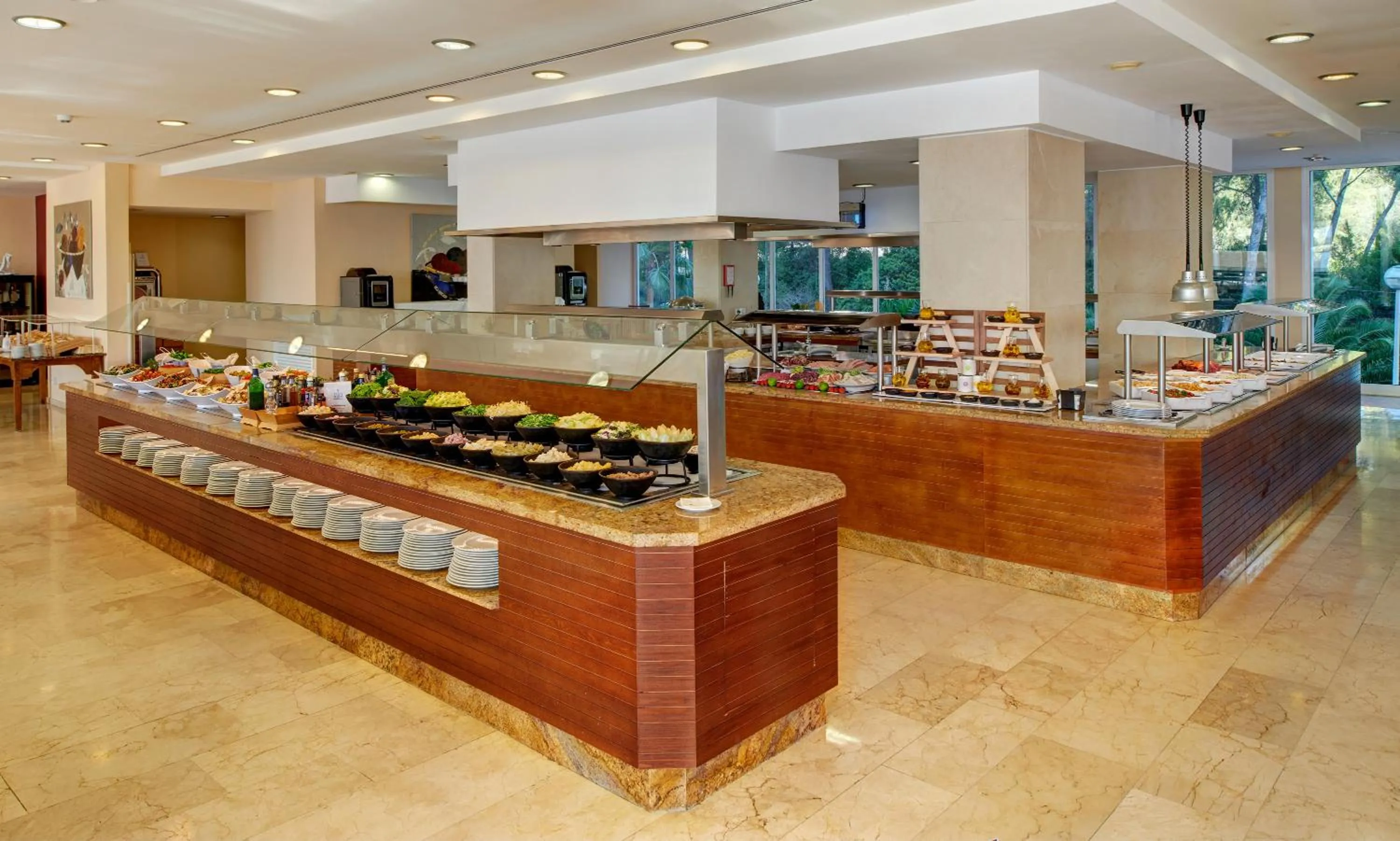 Restaurant/places to eat in Hipotels Eurotel Punta Rotja Spa-Golf