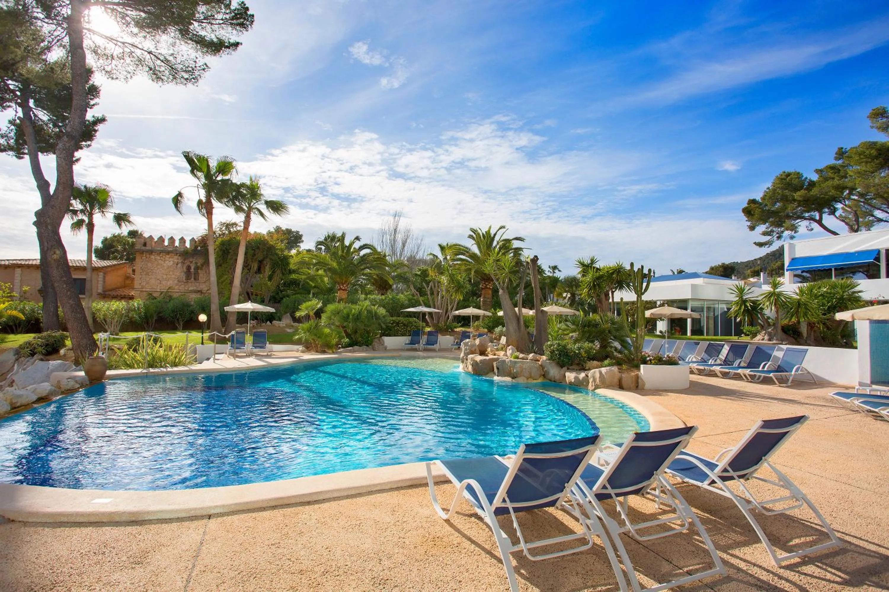 Garden in Hipotels Eurotel Punta Rotja Spa-Golf