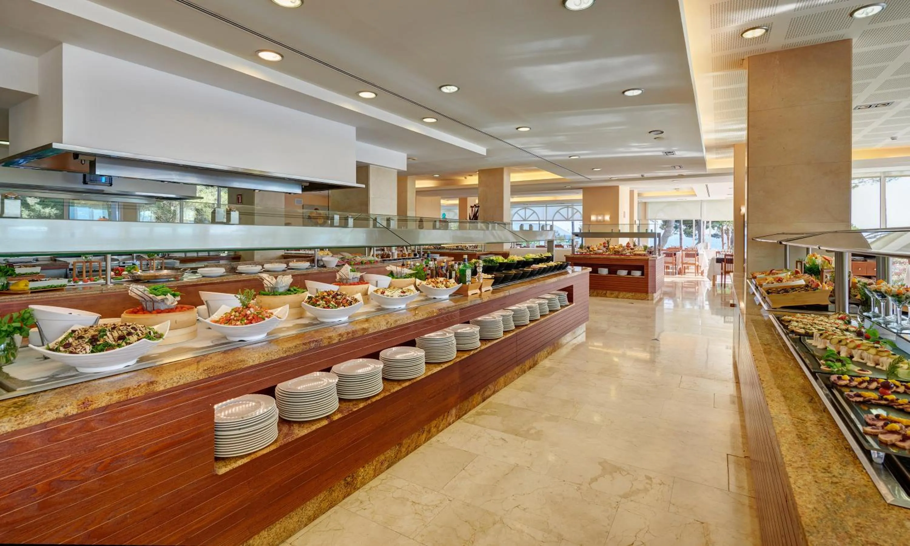 Restaurant/places to eat in Hipotels Eurotel Punta Rotja Spa-Golf