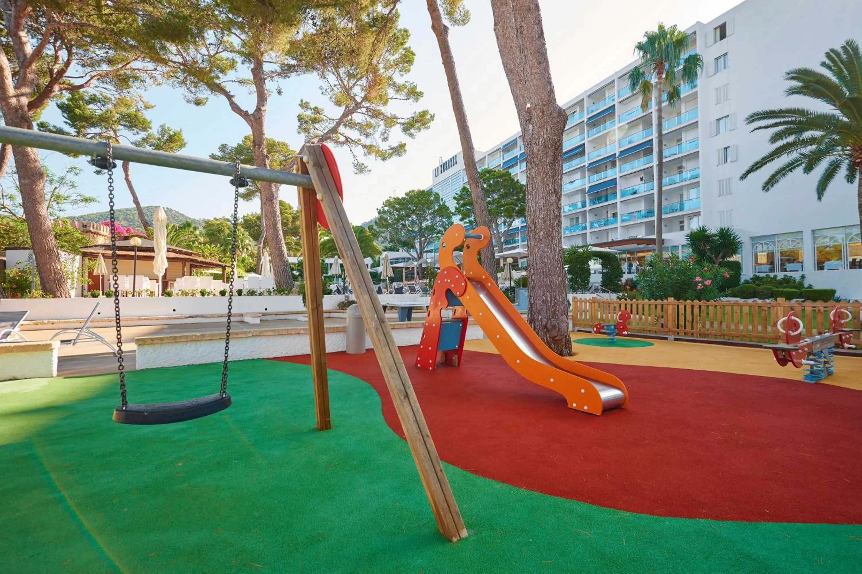 Children play ground in Hipotels Eurotel Punta Rotja Spa-Golf
