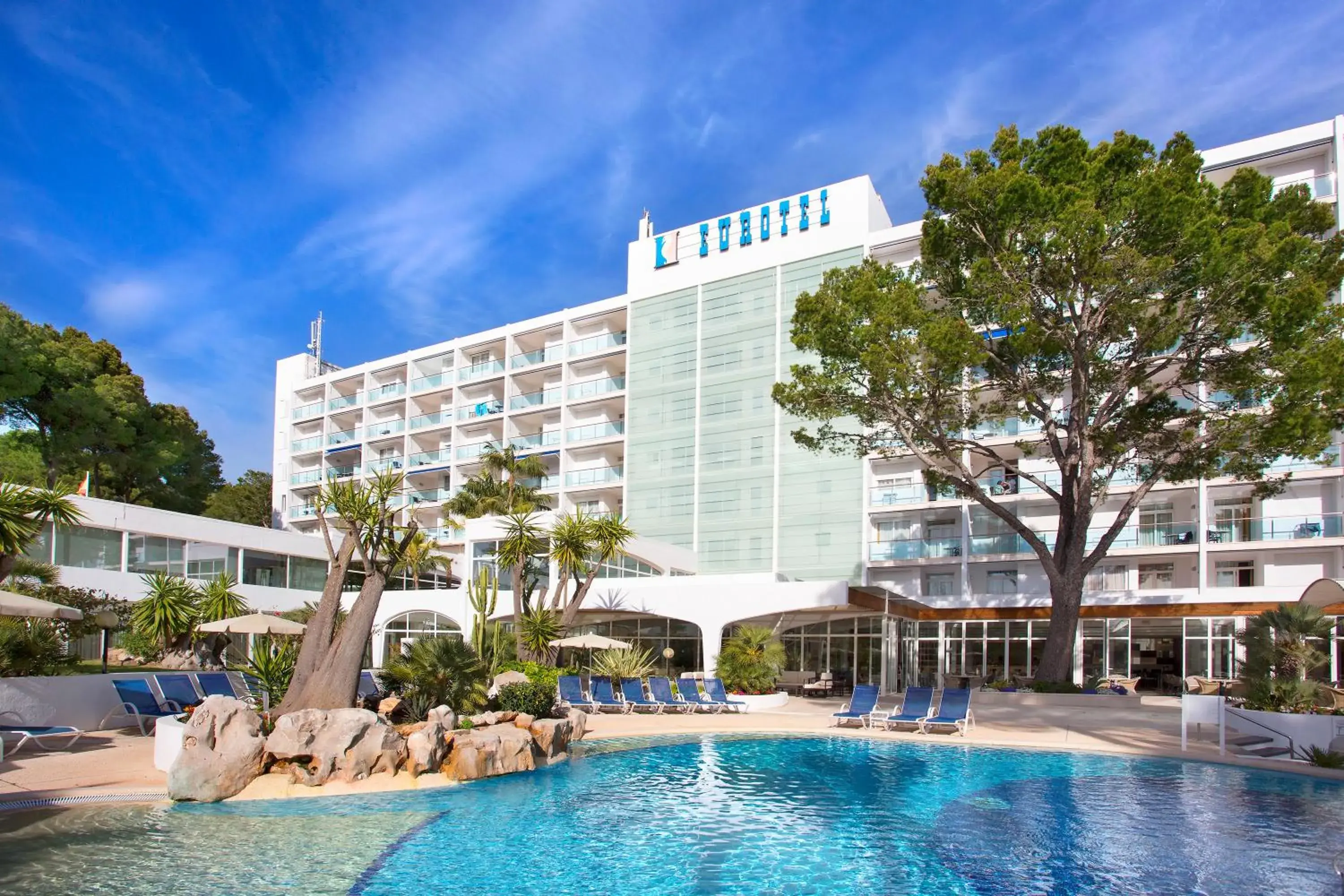 Property building in Hipotels Eurotel Punta Rotja Spa-Golf Property building in Hipotels Eurotel Punta Rotja Spa-Golf