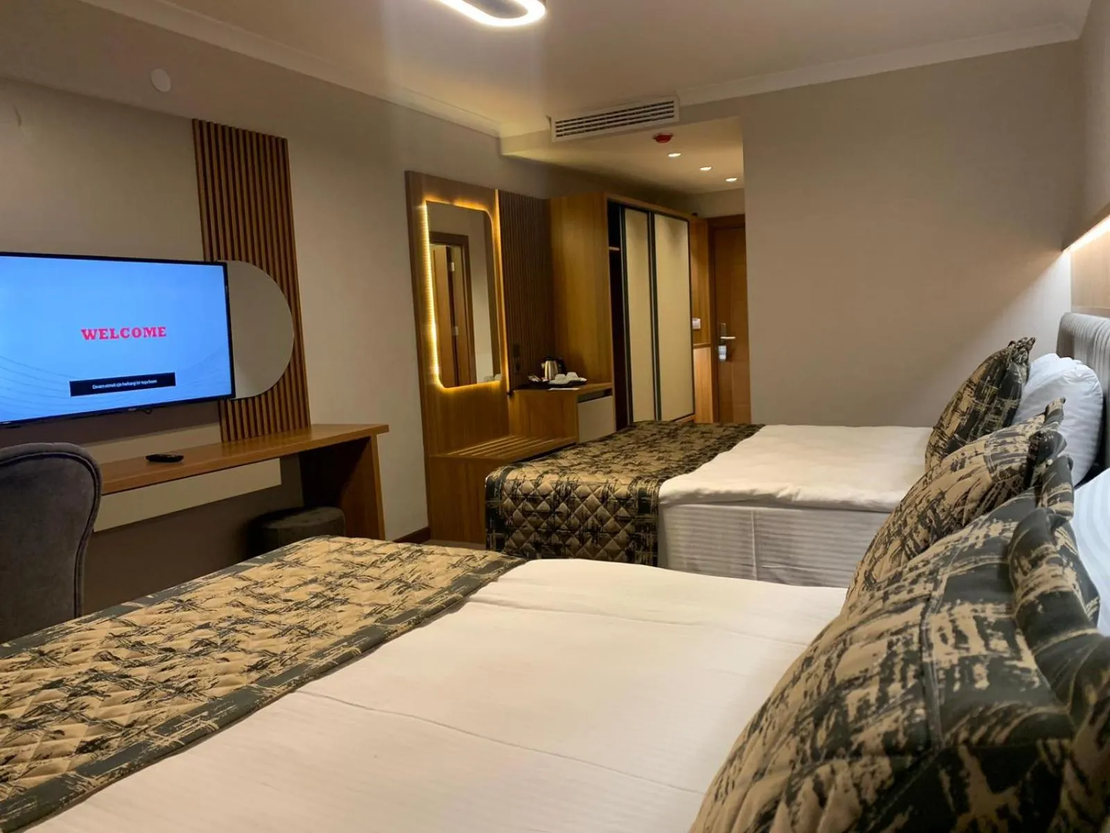 Bed in Özkaya hotel