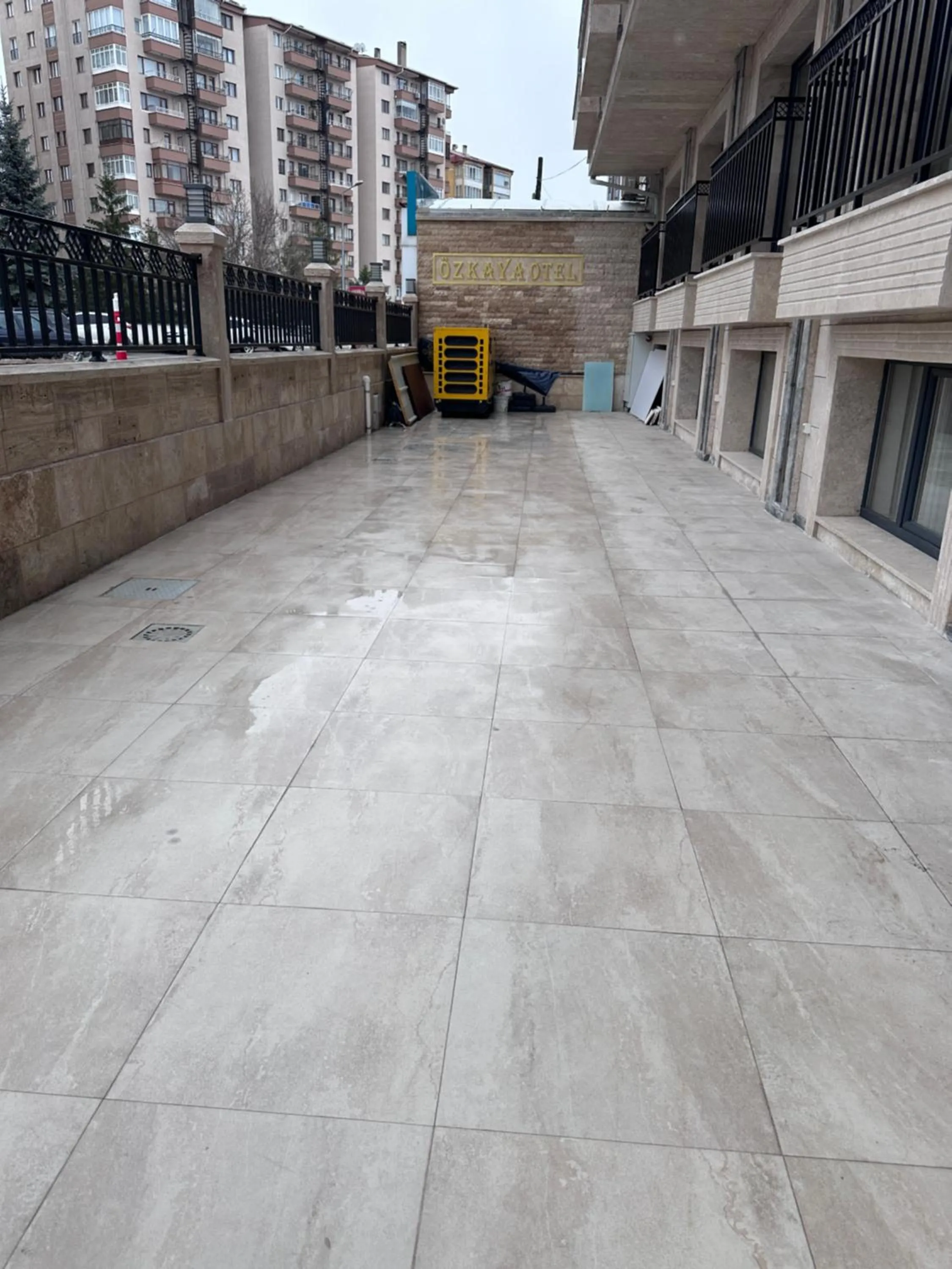 Garden view in Özkaya hotel