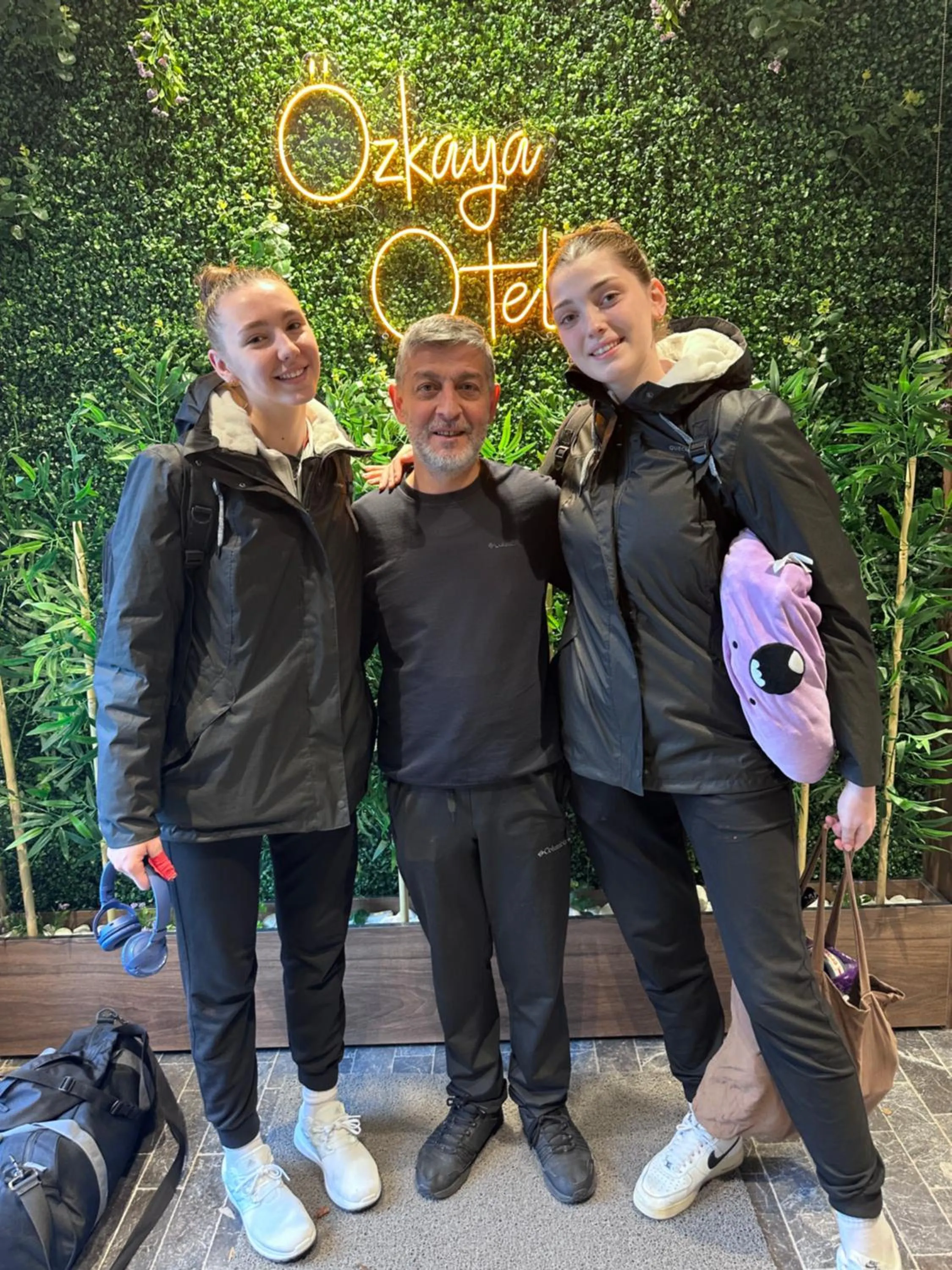 People in Özkaya hotel