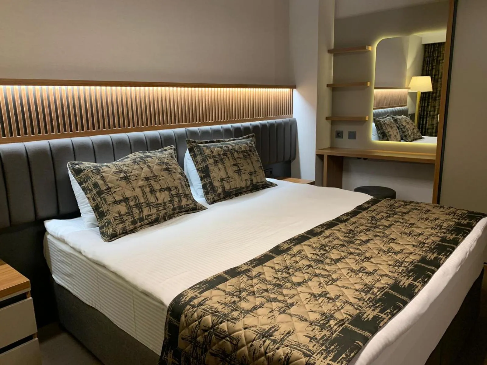 Bed in Özkaya hotel