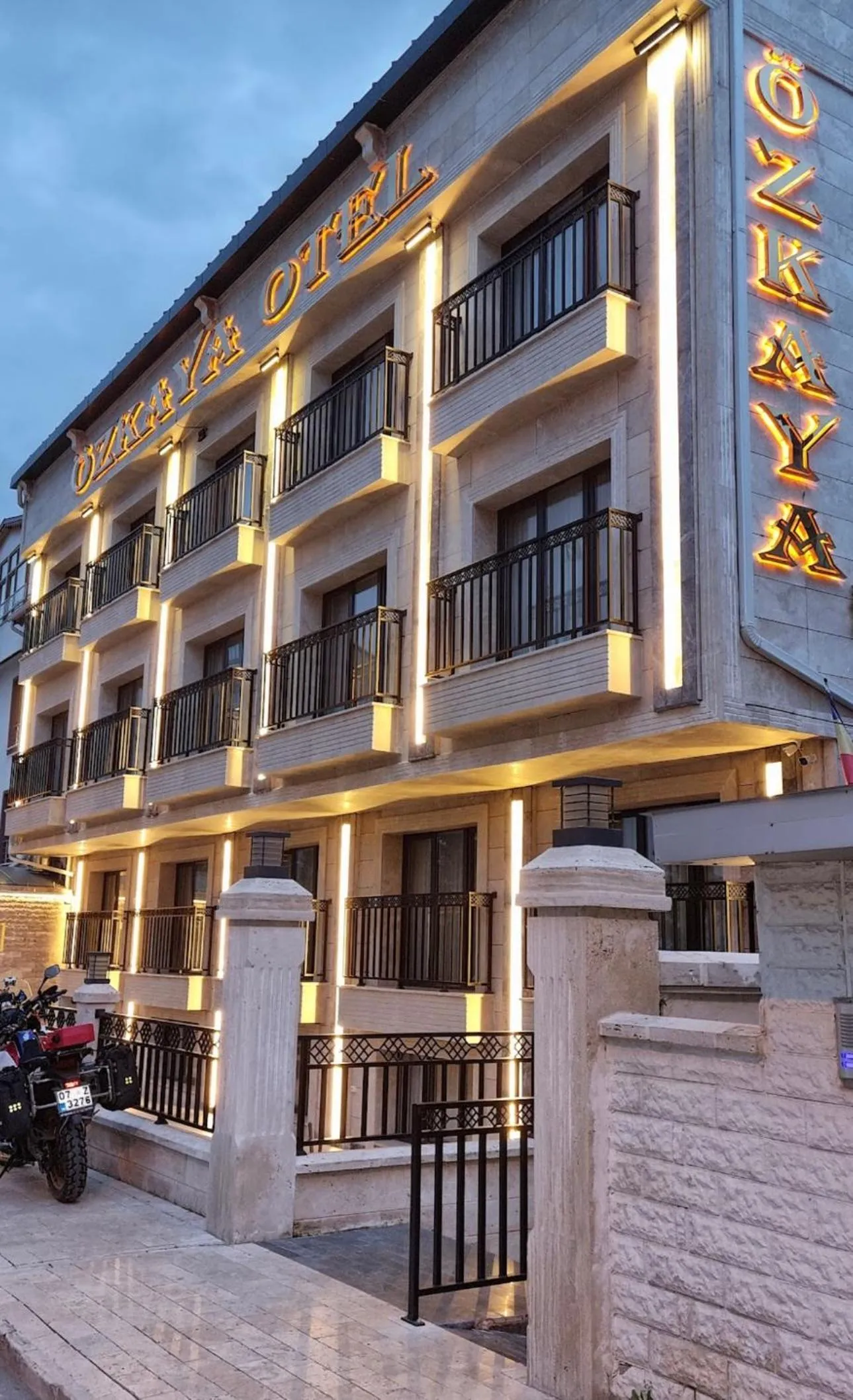 Property building in Özkaya hotel