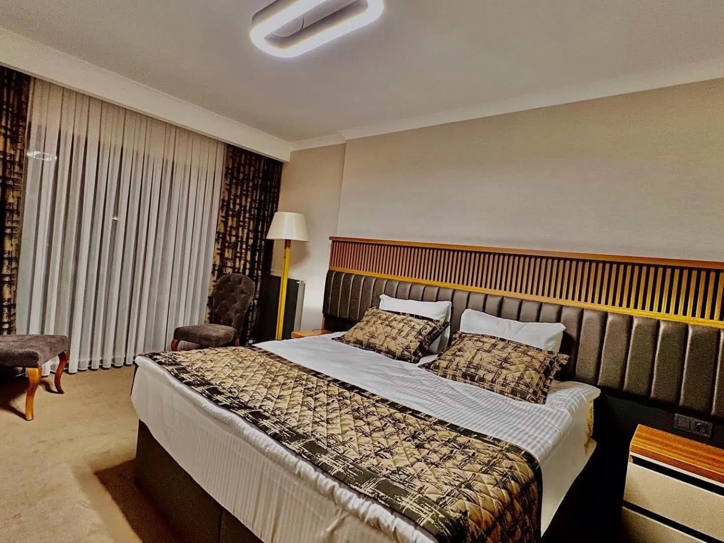 Bed in Özkaya hotel