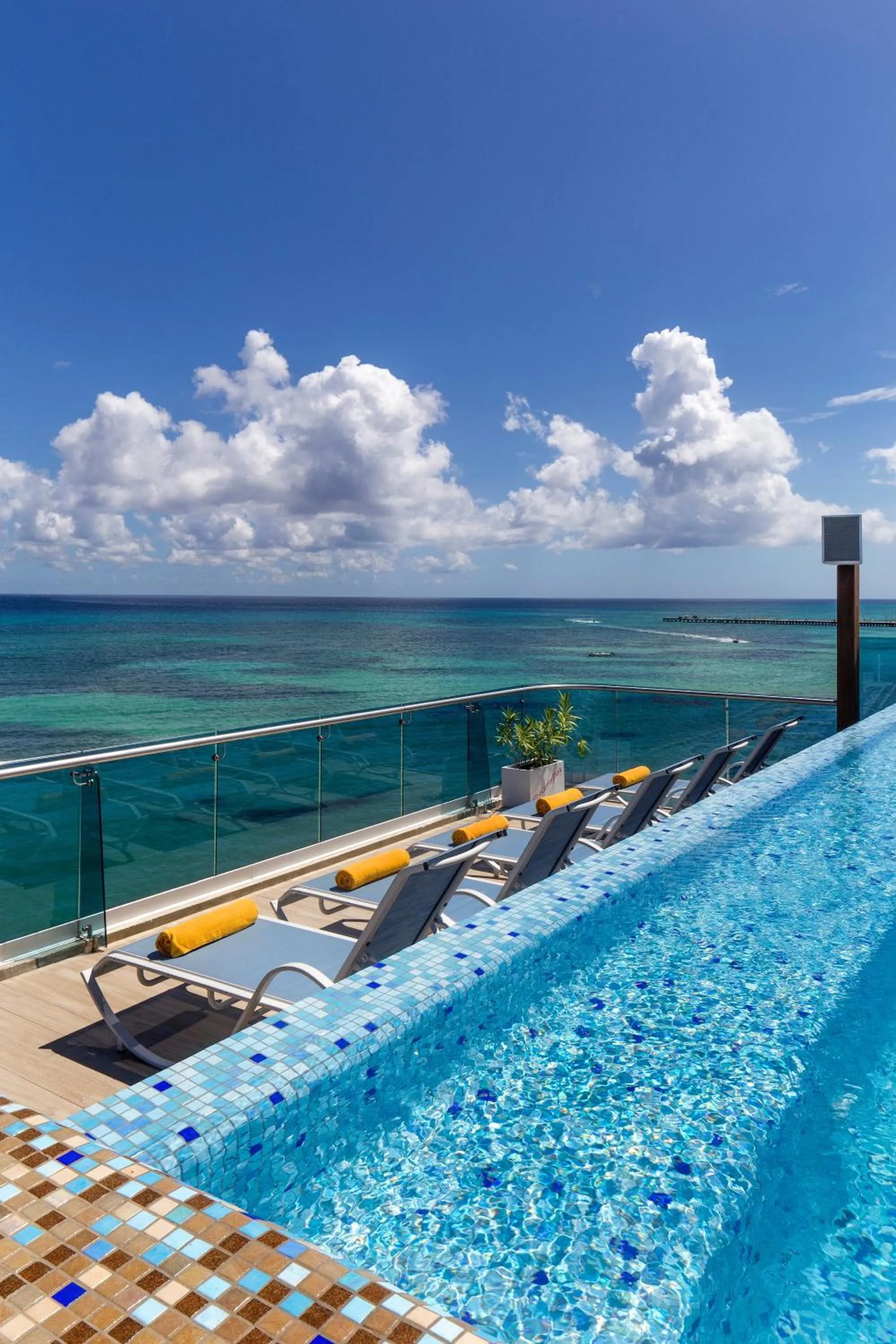 Pool view in The Carmen Hotel - Ocean Front