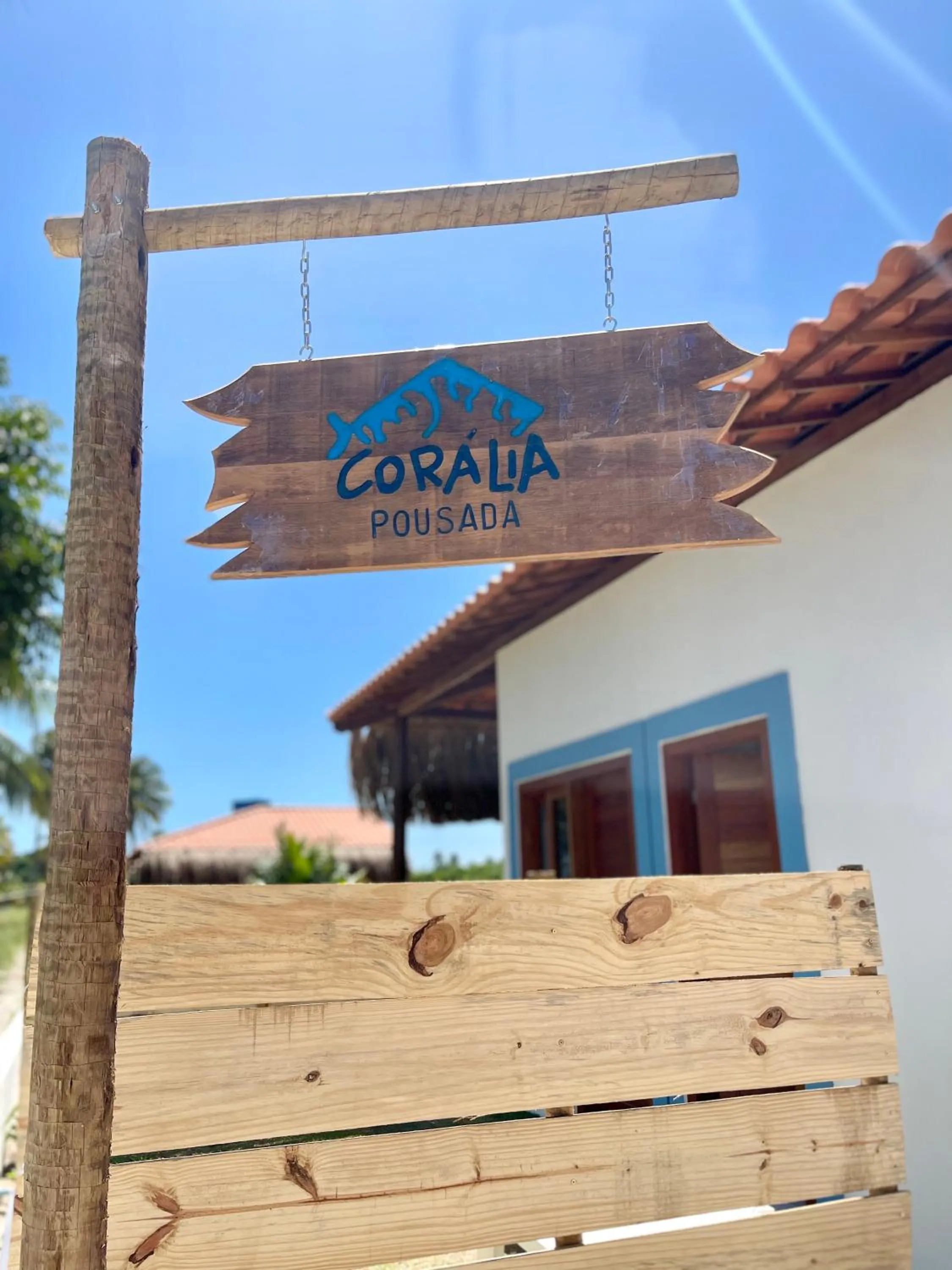Logo/Certificate/Sign in Pousada Corália