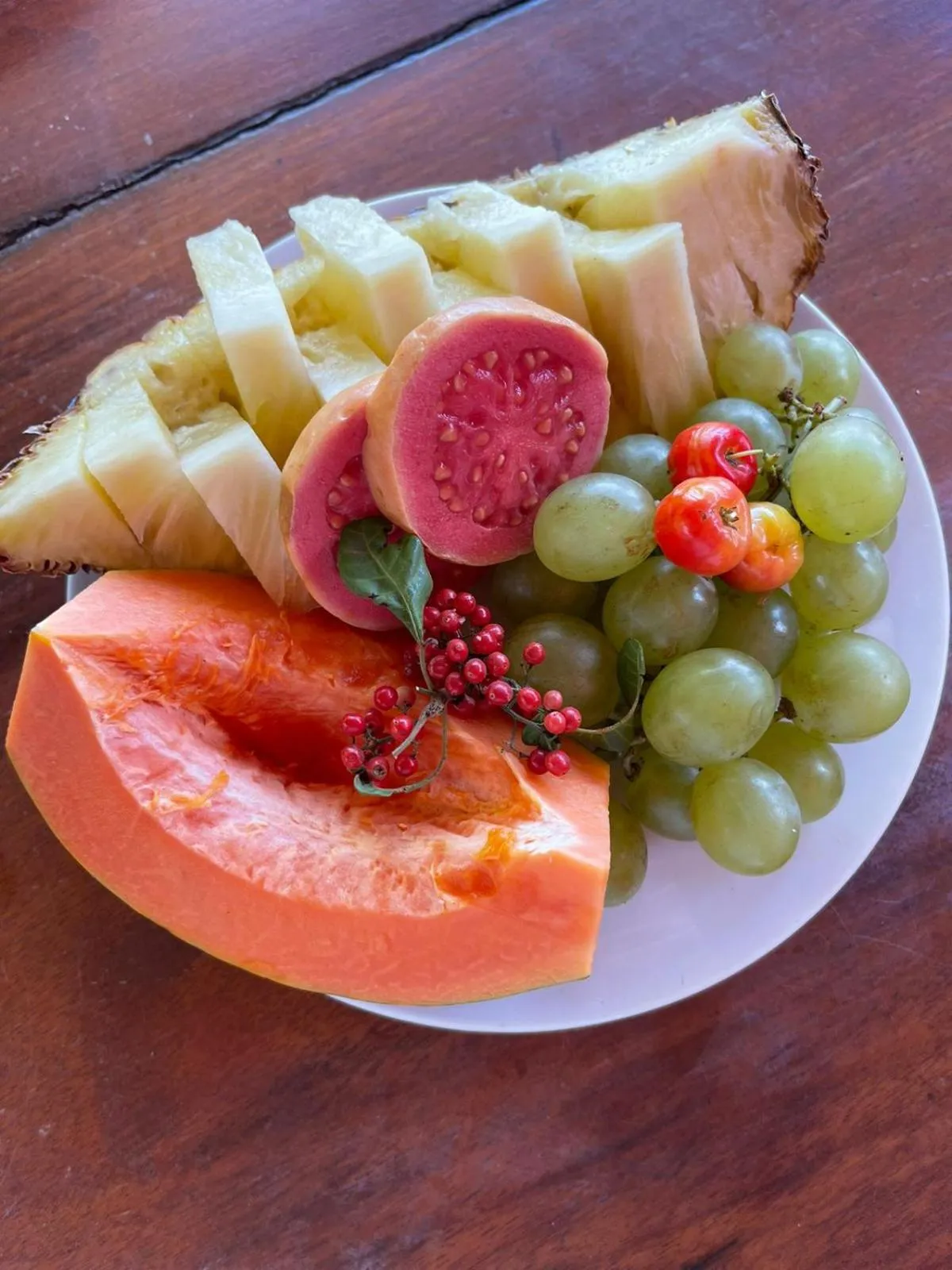 Food and drinks in Pousada Corália