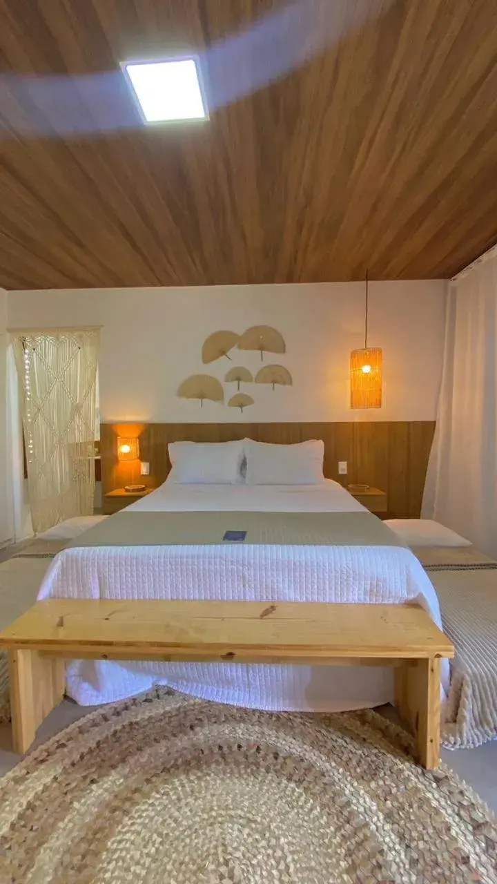 Premium Quadruple Room in Pousada Corália Premium Quadruple Room in Pousada Corália