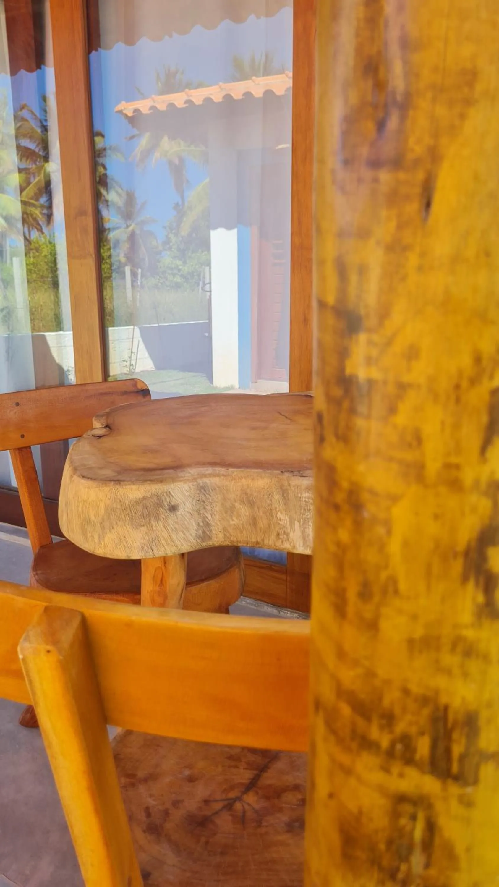 Dining area in Pousada Corália