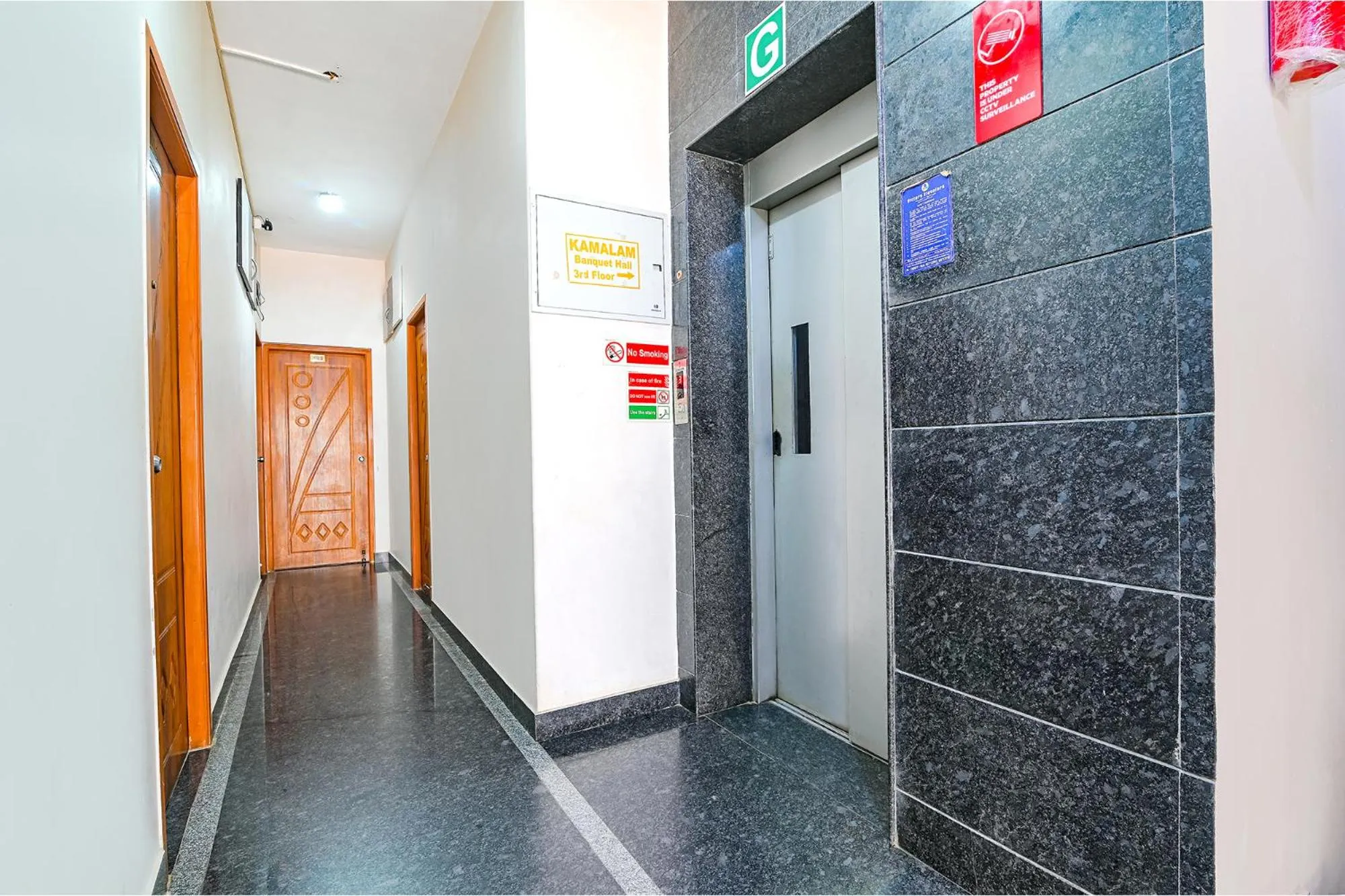 elevator in FabHotel VRJ Residency - 500M from Chennai Trade Center