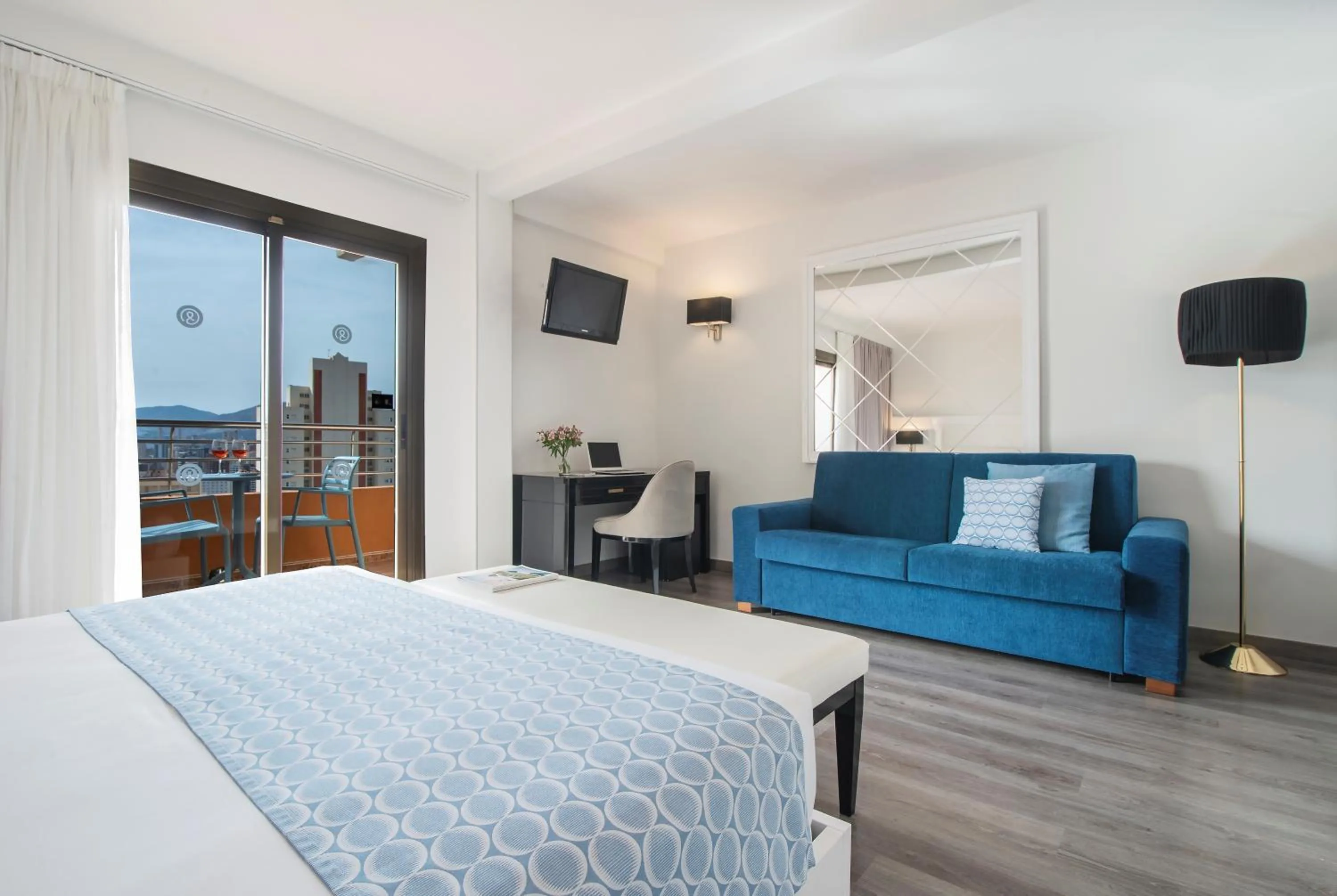 Bed in Hotel Benidorm East by Pierre & Vacances