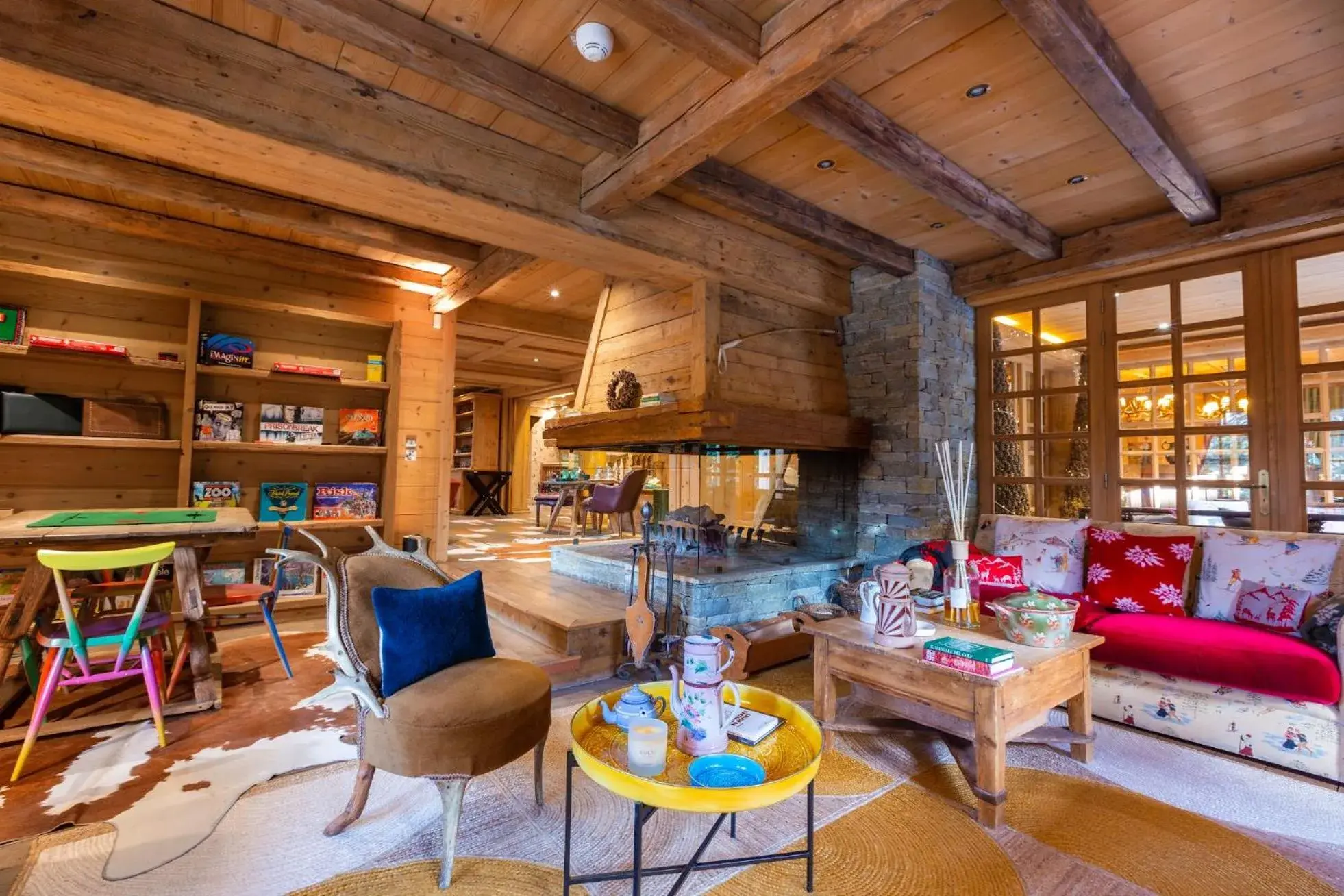 Lounge or bar in Magic Megève Bois Lounge or bar in Magic Megève Bois