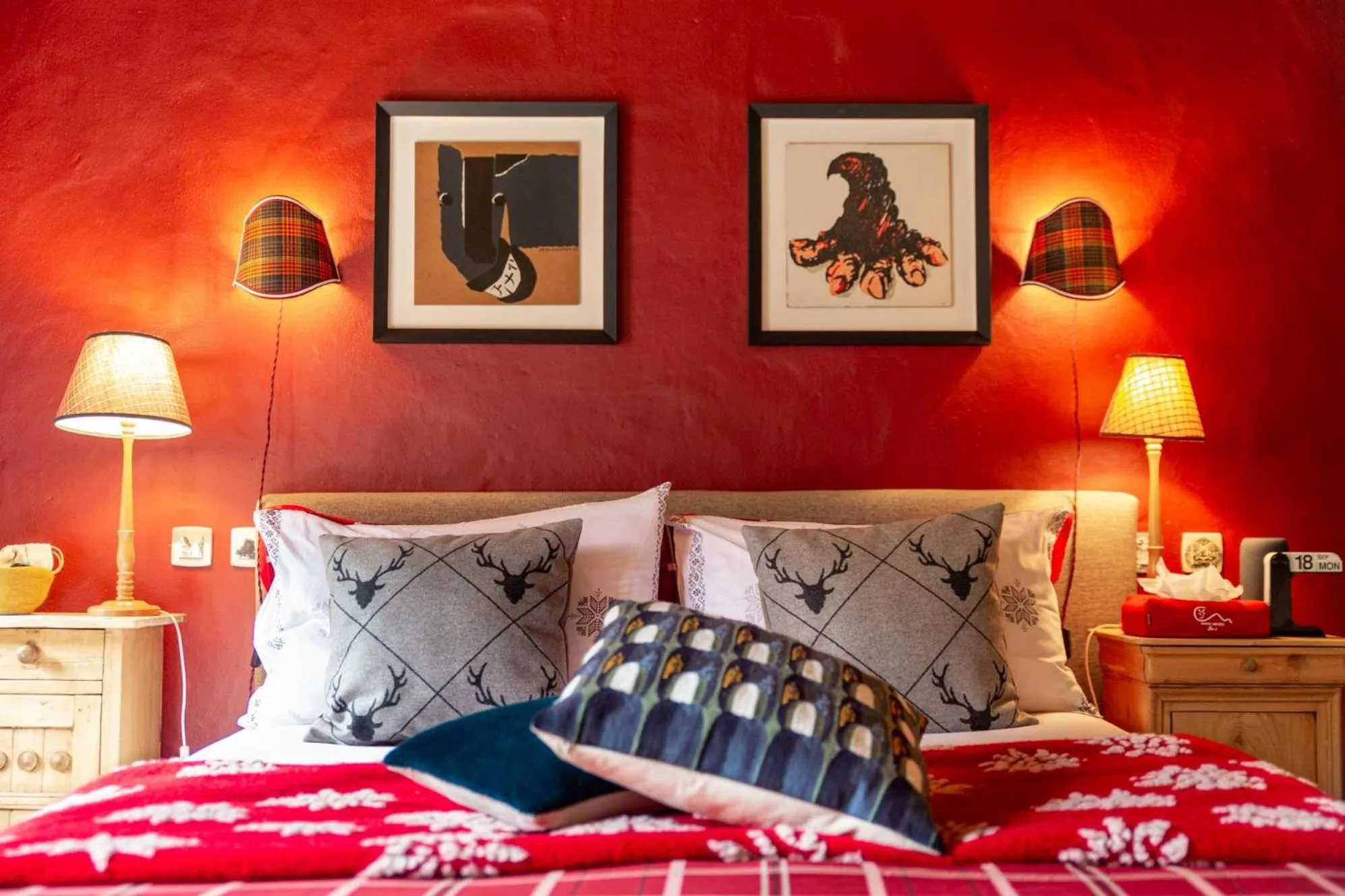 Bed in Magic Megève Bois